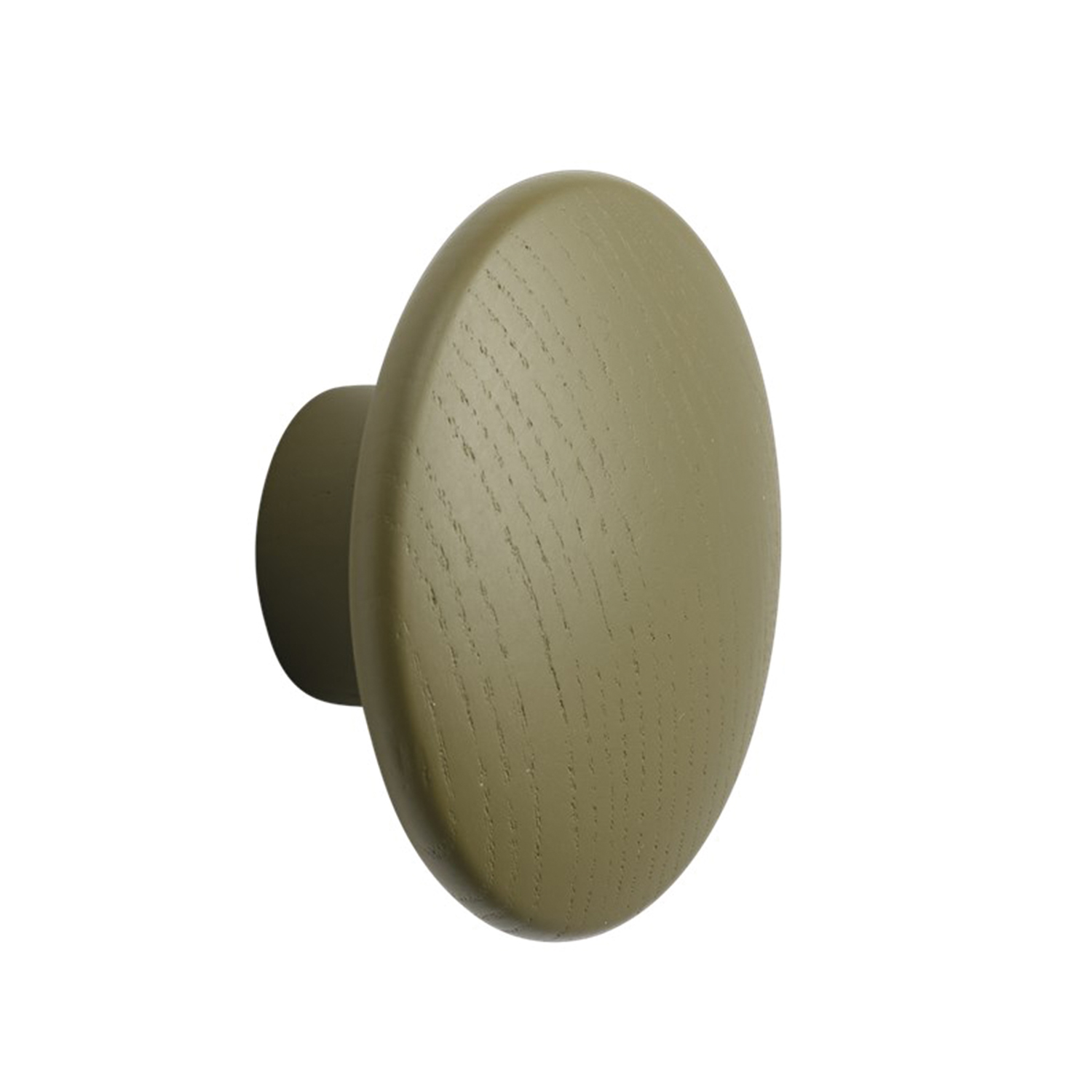 muuto the dots wood 65 wandhaken brown green freisteller 85965