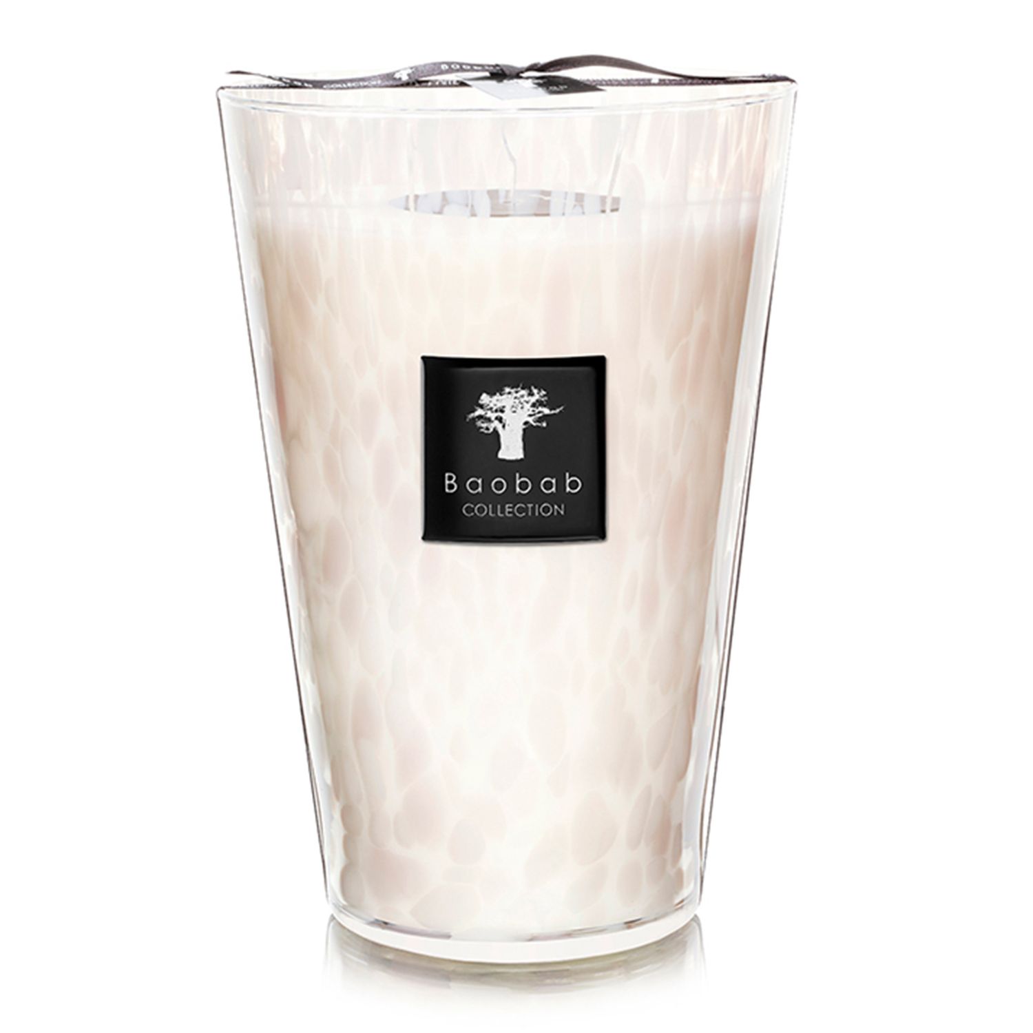 Baobab Collection - White Pearls Kerze Max 35 cm