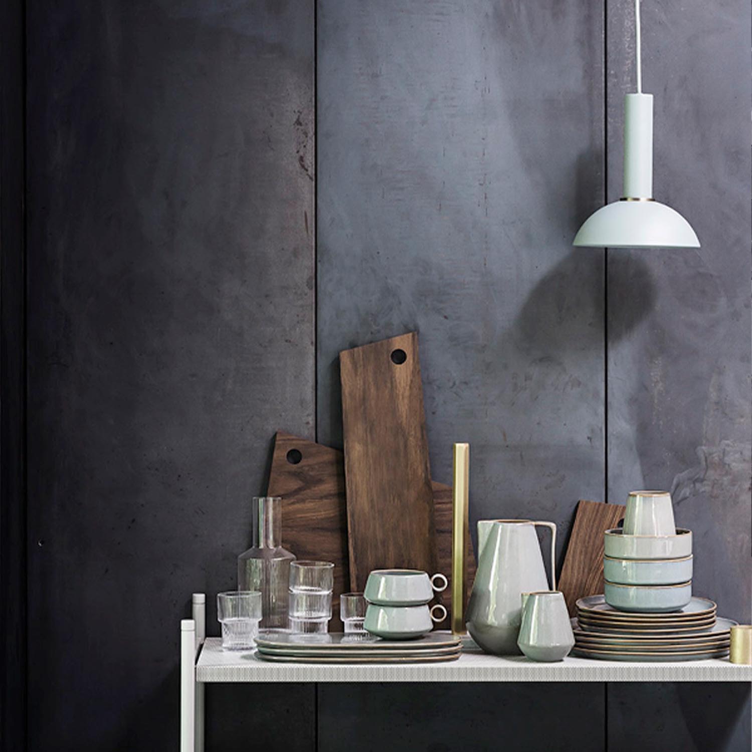 ferm Living Tisch lampe karaffe ripple