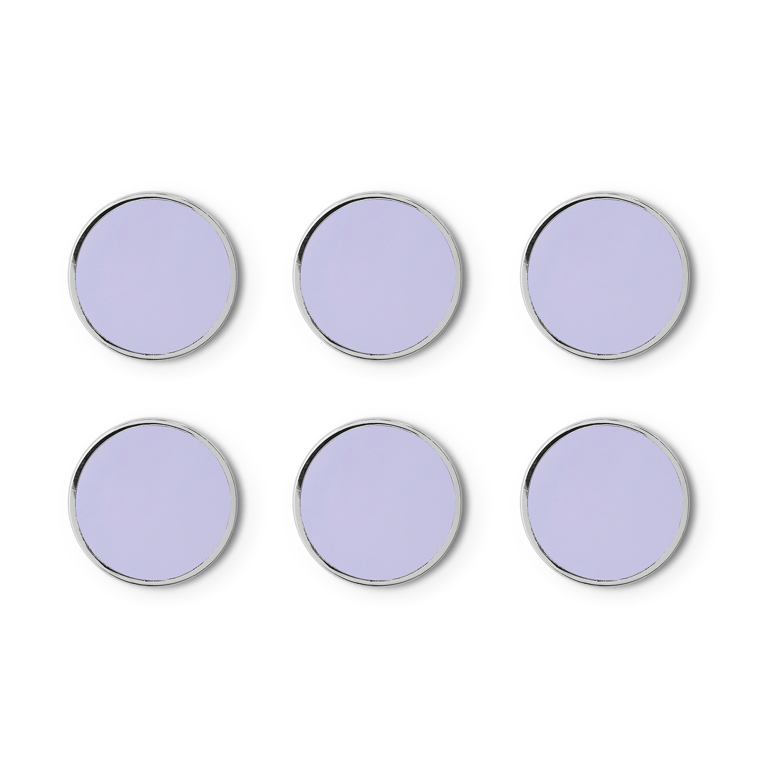 Mustard Made - The Buttons 6er Set lilac
