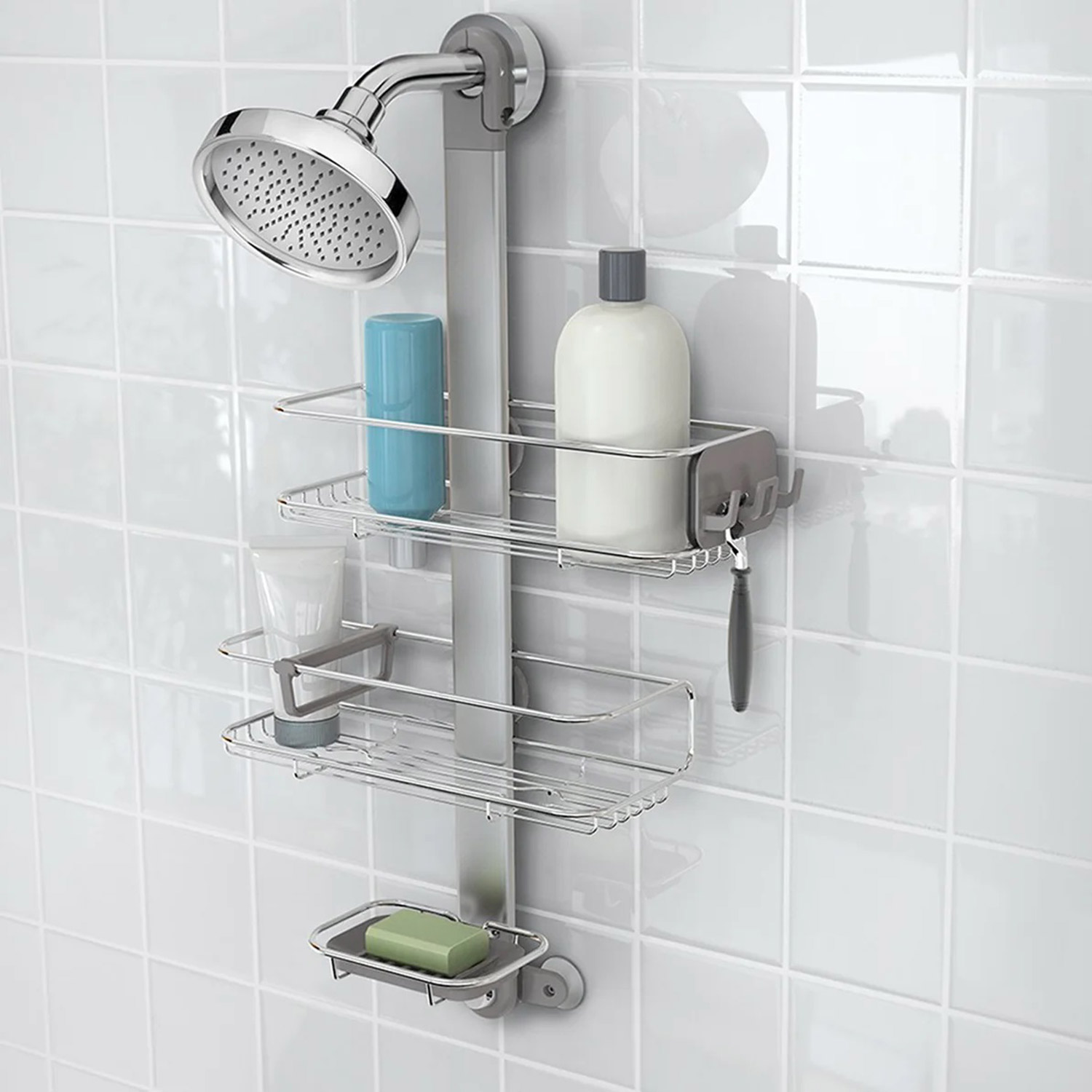 simplehuman duschcaddy mittelgross duschkopf 98515