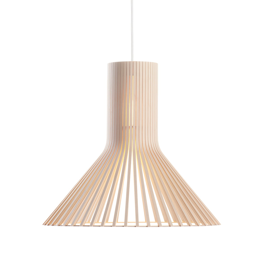 secto design puncto pendelleuchte birke 72136
