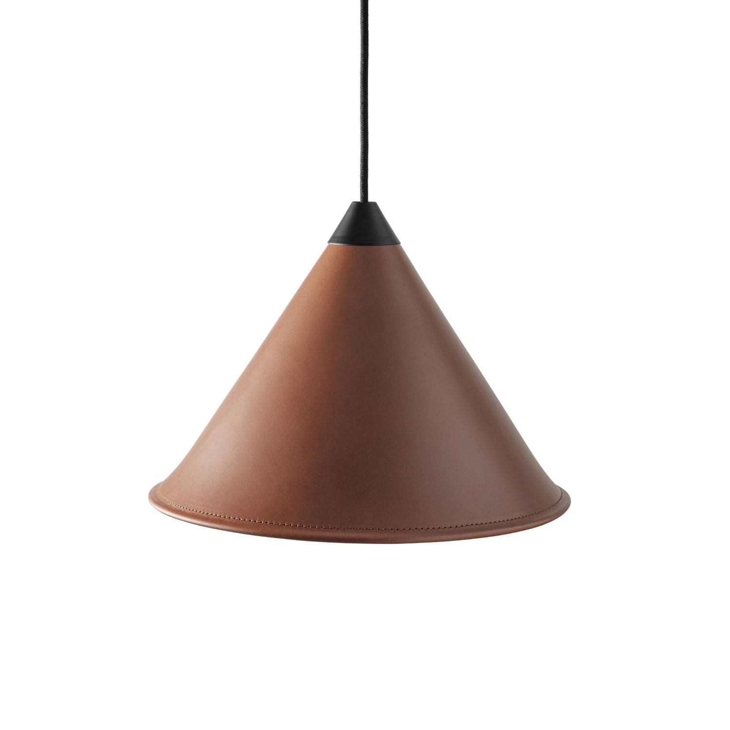 Cuero - Leather Cone Pendelleuchte S montana