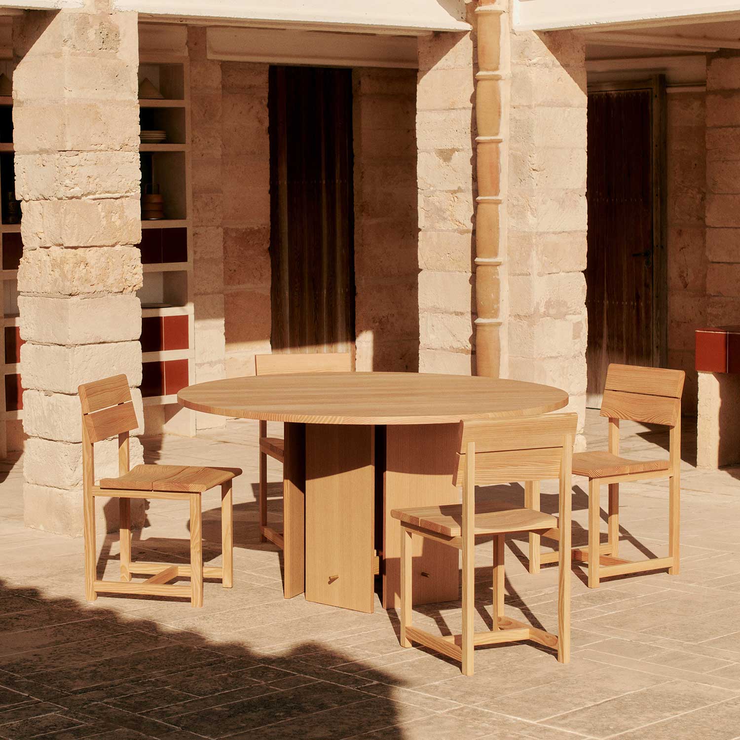 Ferm Living - Vist Esszimmerstuhl Douglas Fir