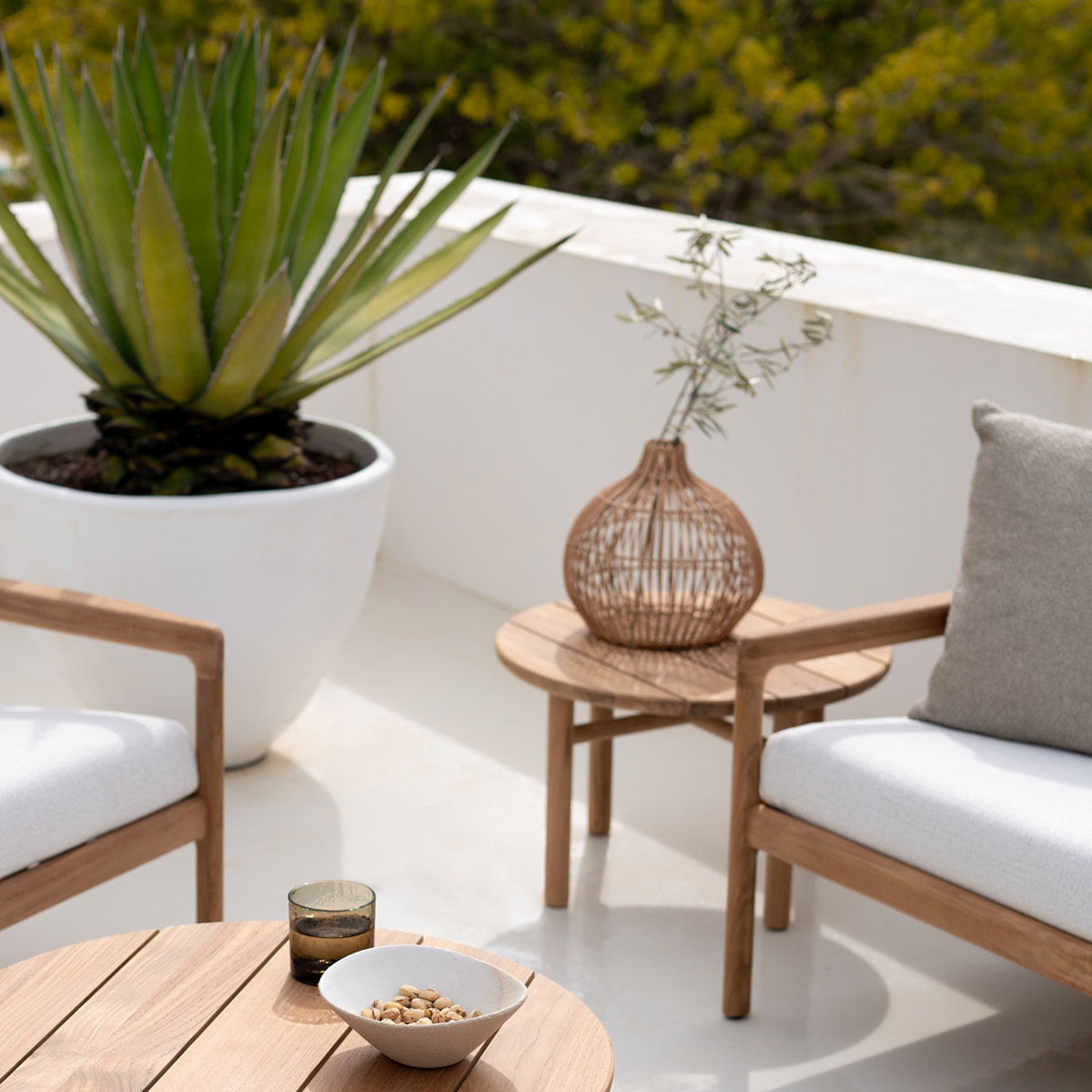 beistelltisch quatro ethnicraft 87720