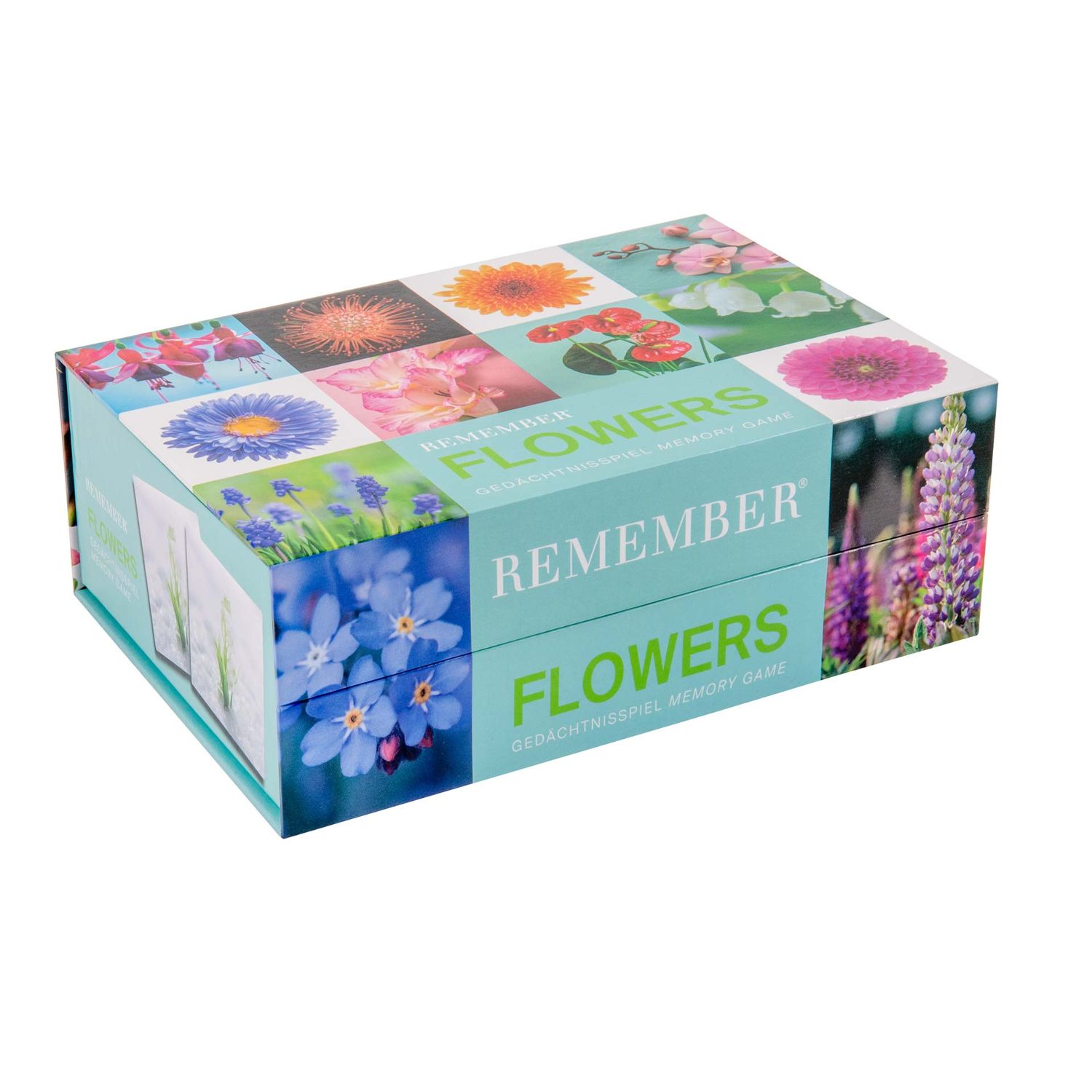REMEMBER - 44 Gedächtnisspiel Memory Flowers