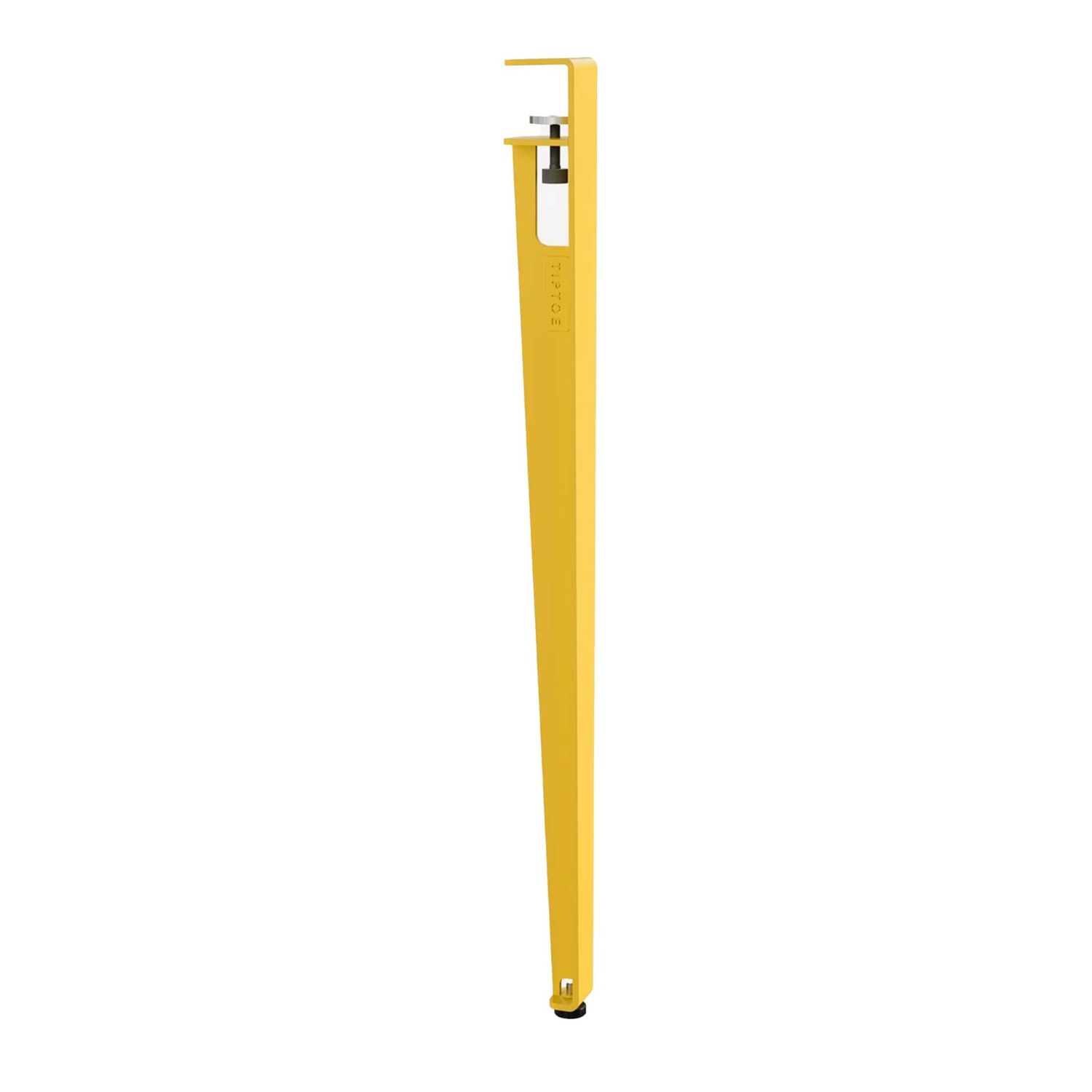 Tiptoe - Tischbein für den Außenbereich 75 cm sonnengelb