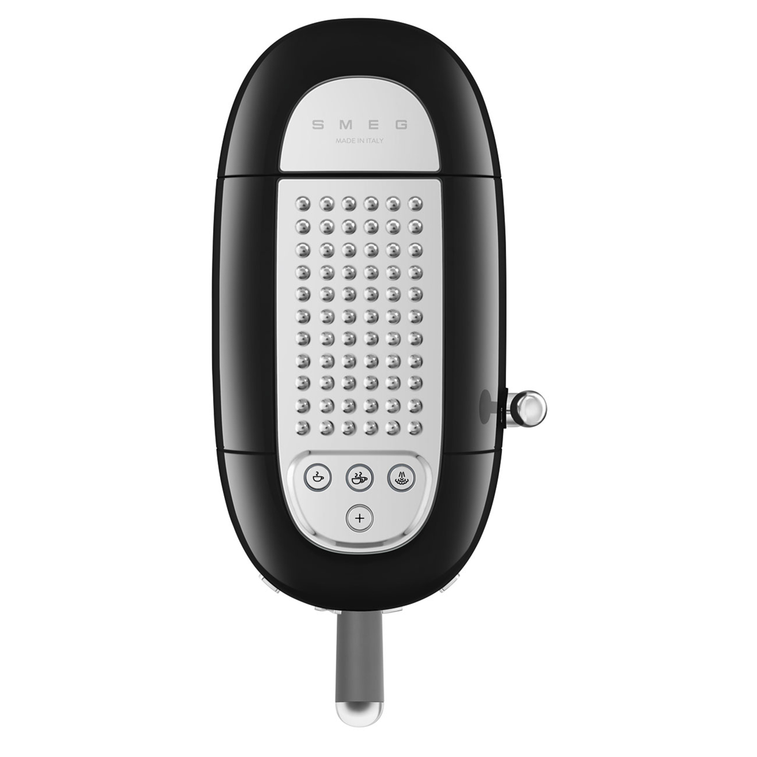 smeg espressomaschine ecf02 schwarz oben 95338