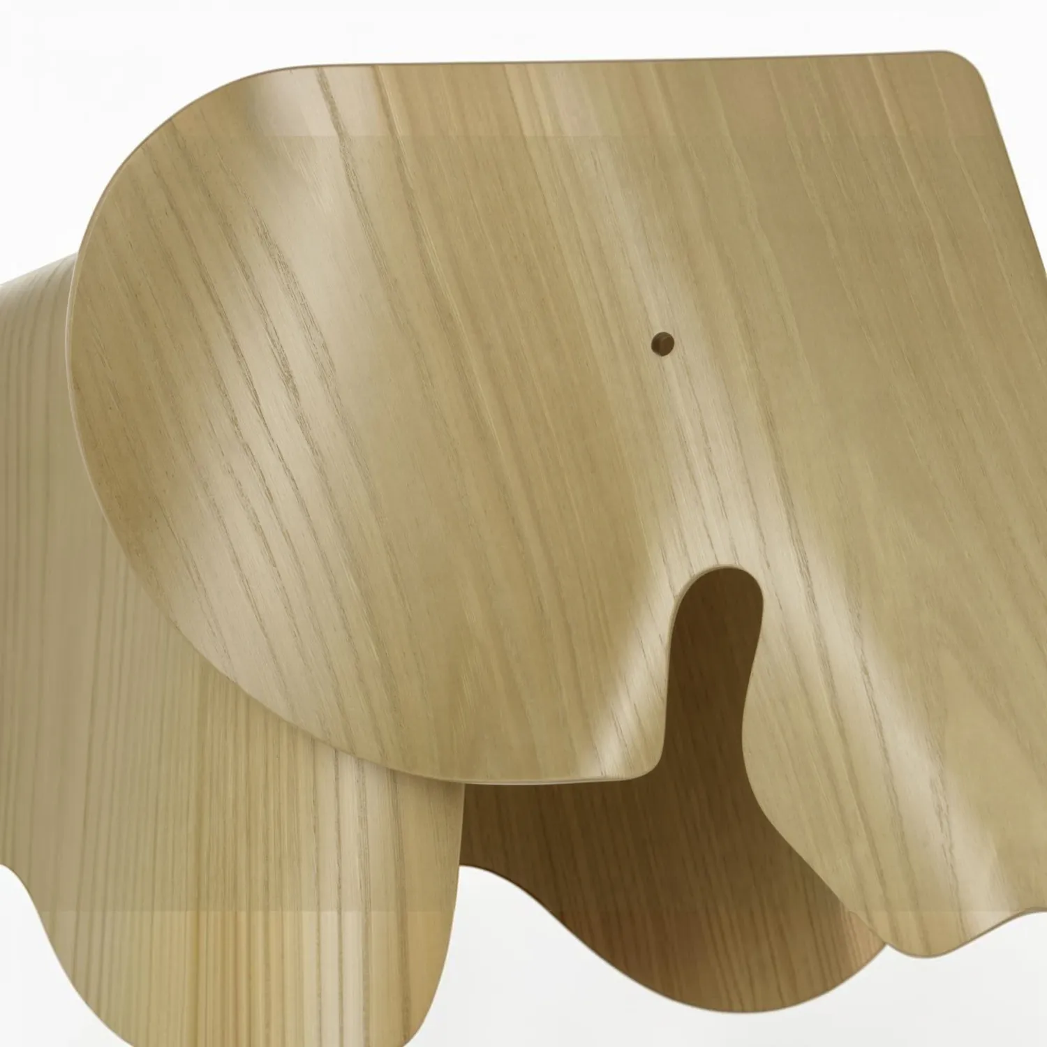 Vitra - Eames Elephant Plywood Kastanie natur