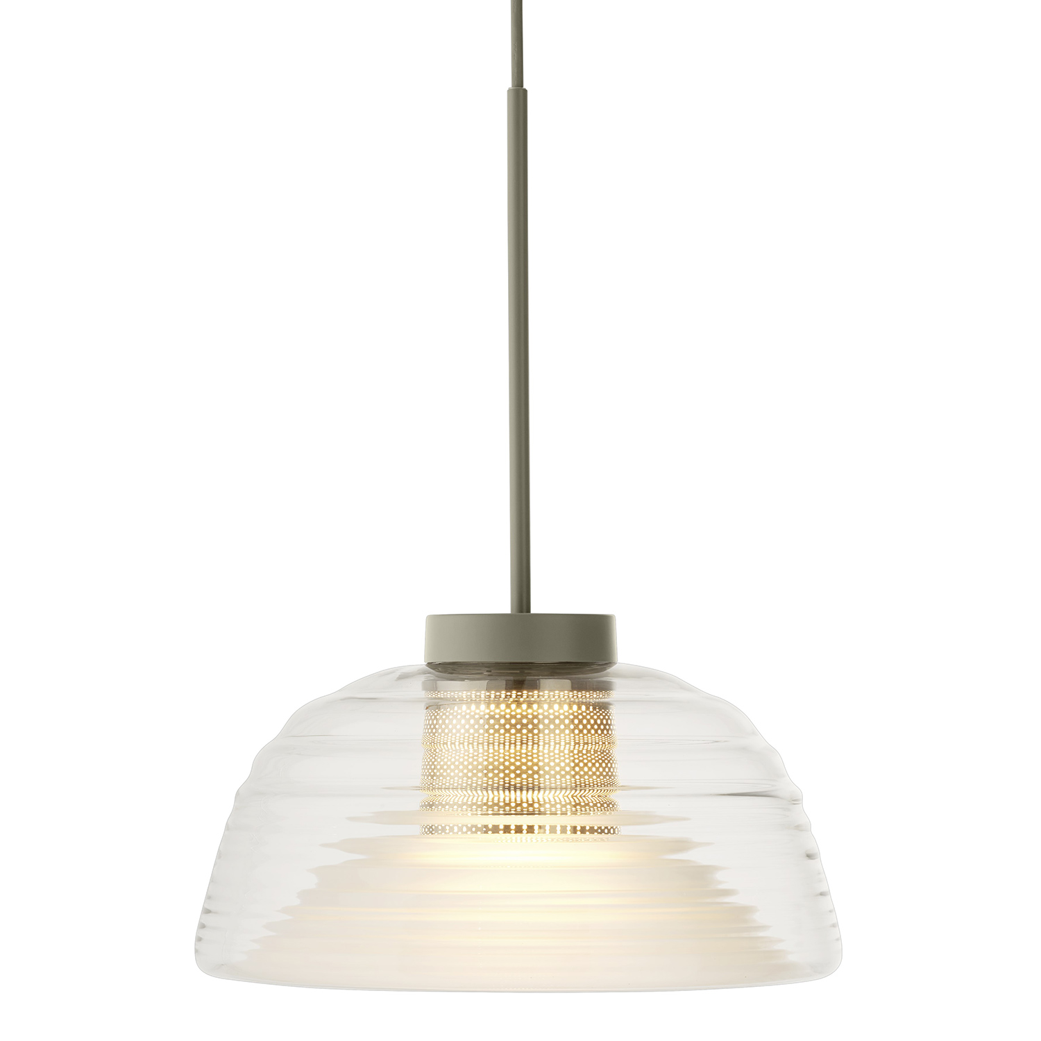 muuto Two layer pendelleuchte 37 olive 105391