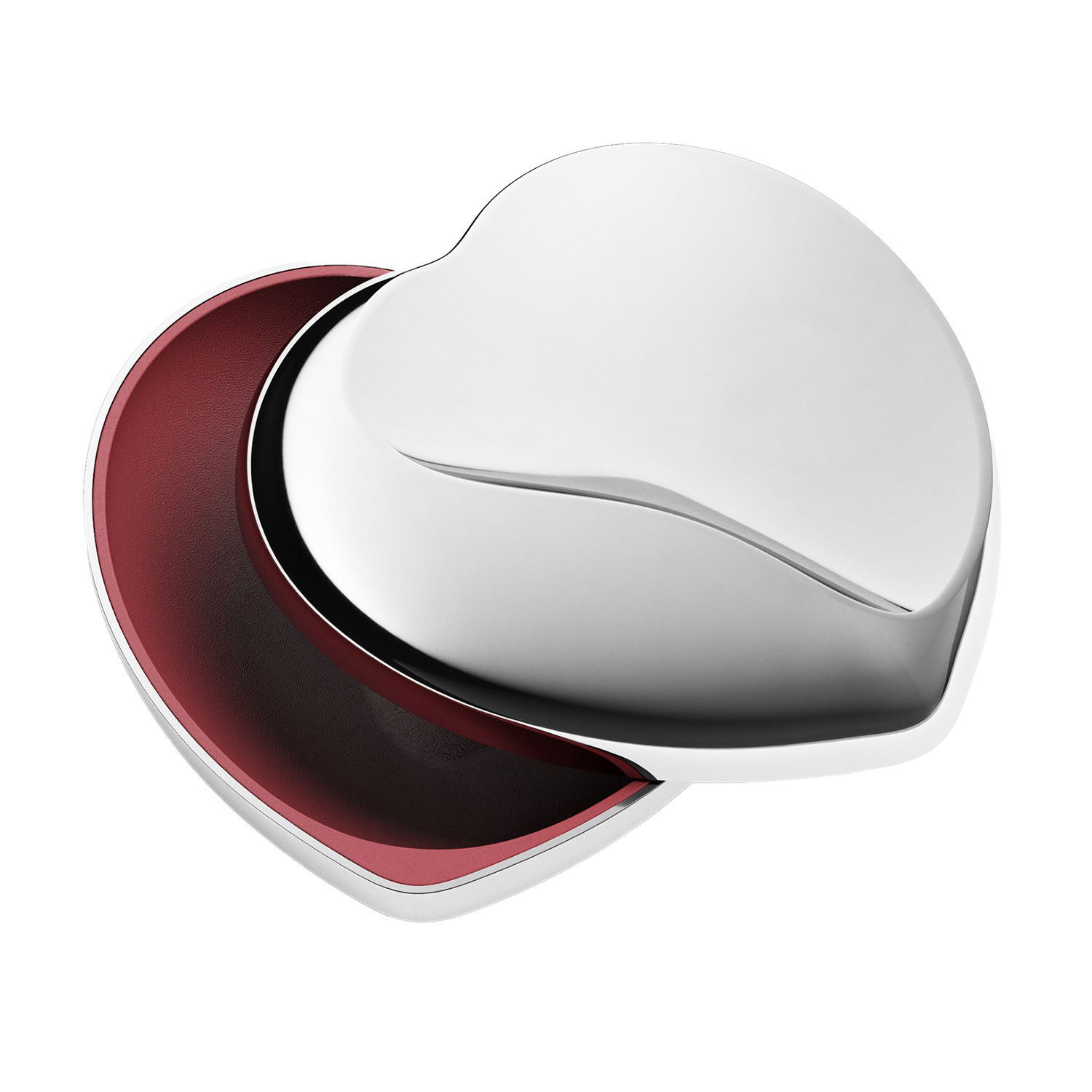 Georg Jensen - Heart Pillendose aus Edelstahl