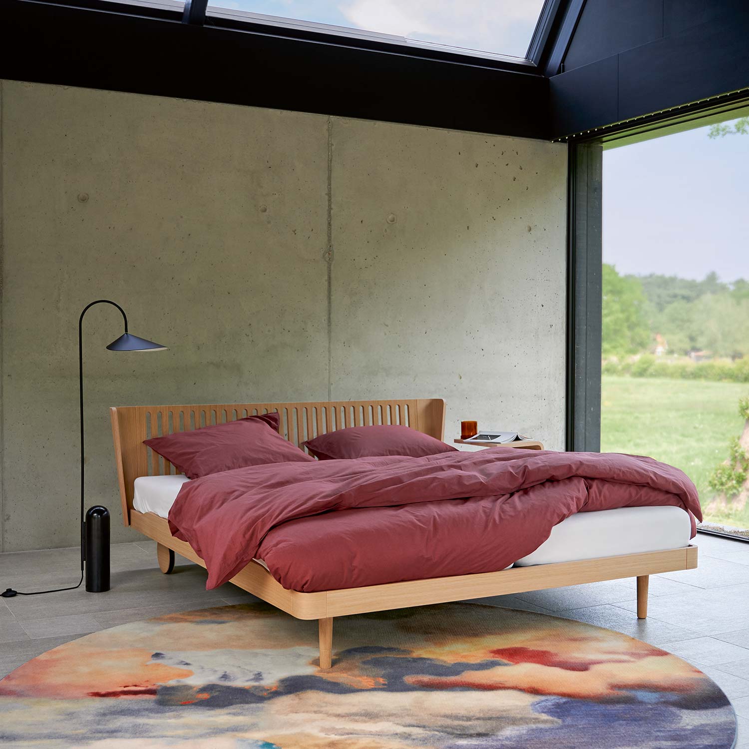 Auping - Noa Bett balanced oak 180 x 200 cm