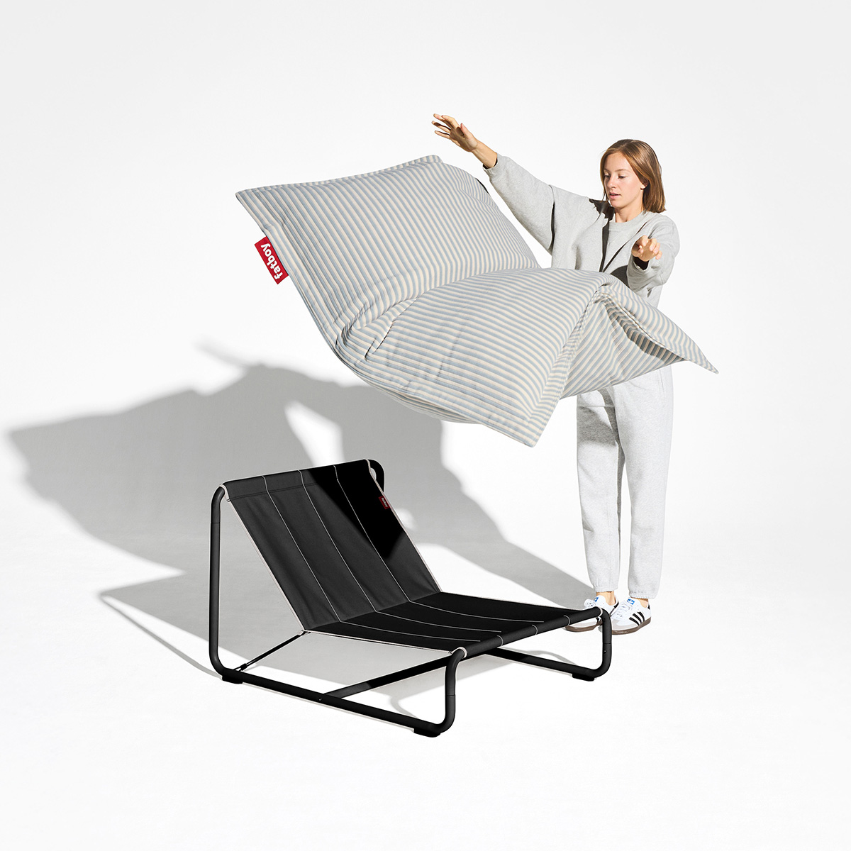 Fatboy - Beanbase Sitzsack-Stuhl anthrazit