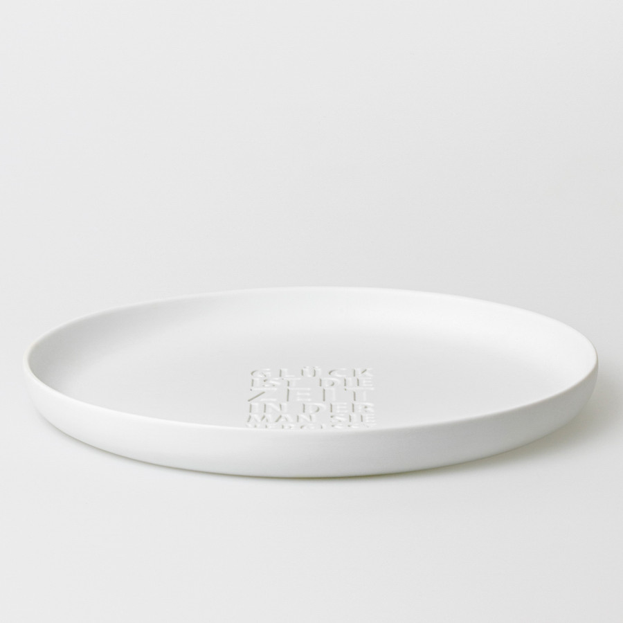 Raeder Design Porzellanschale Glueck Seitenansicht 100464