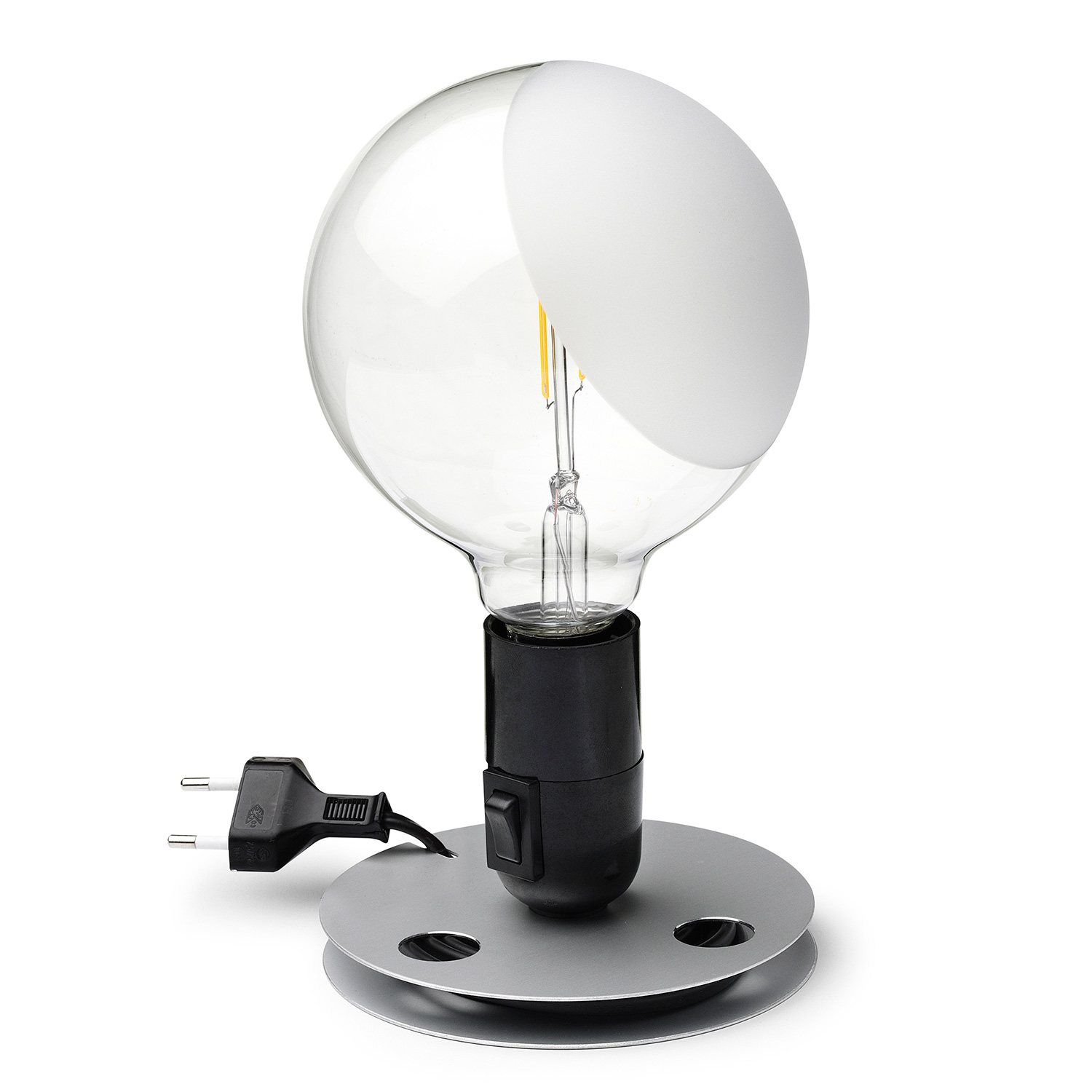 flos lampadina schwarz