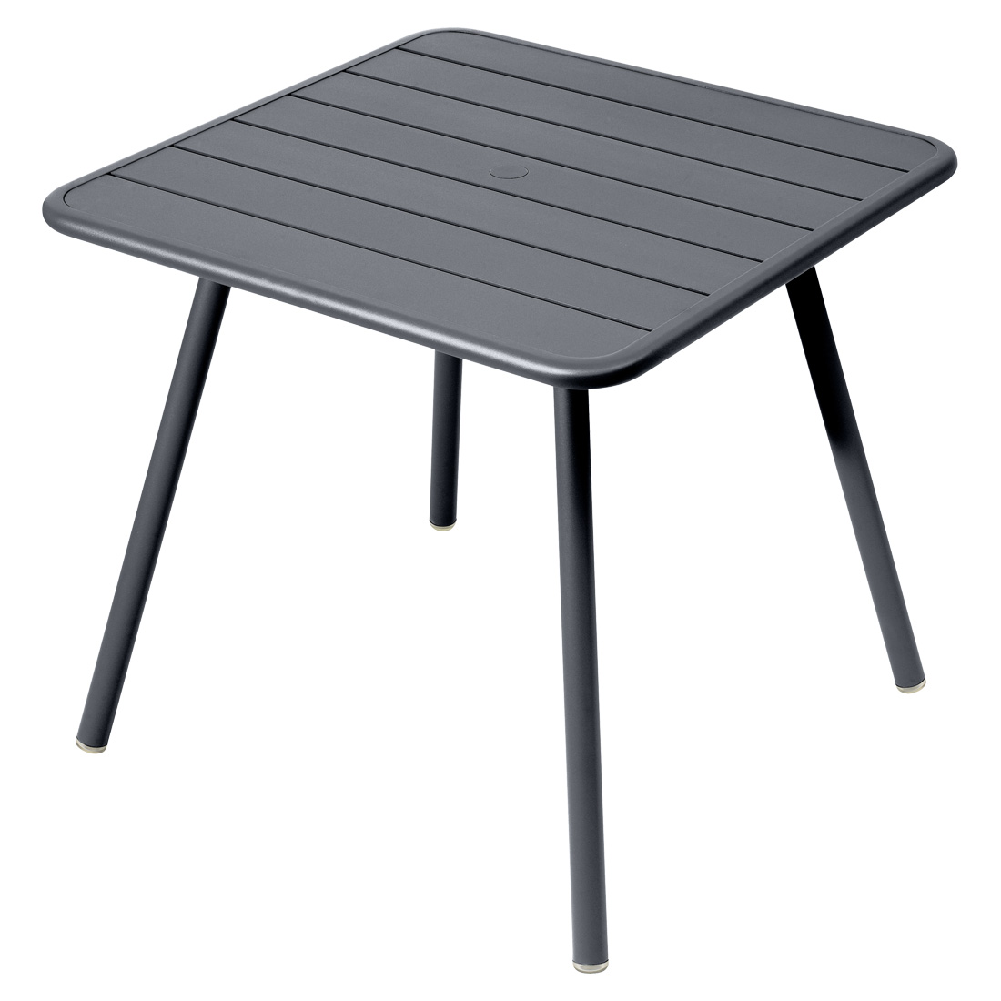 fermob luxembourg tisch 80cm anthrazit 64524