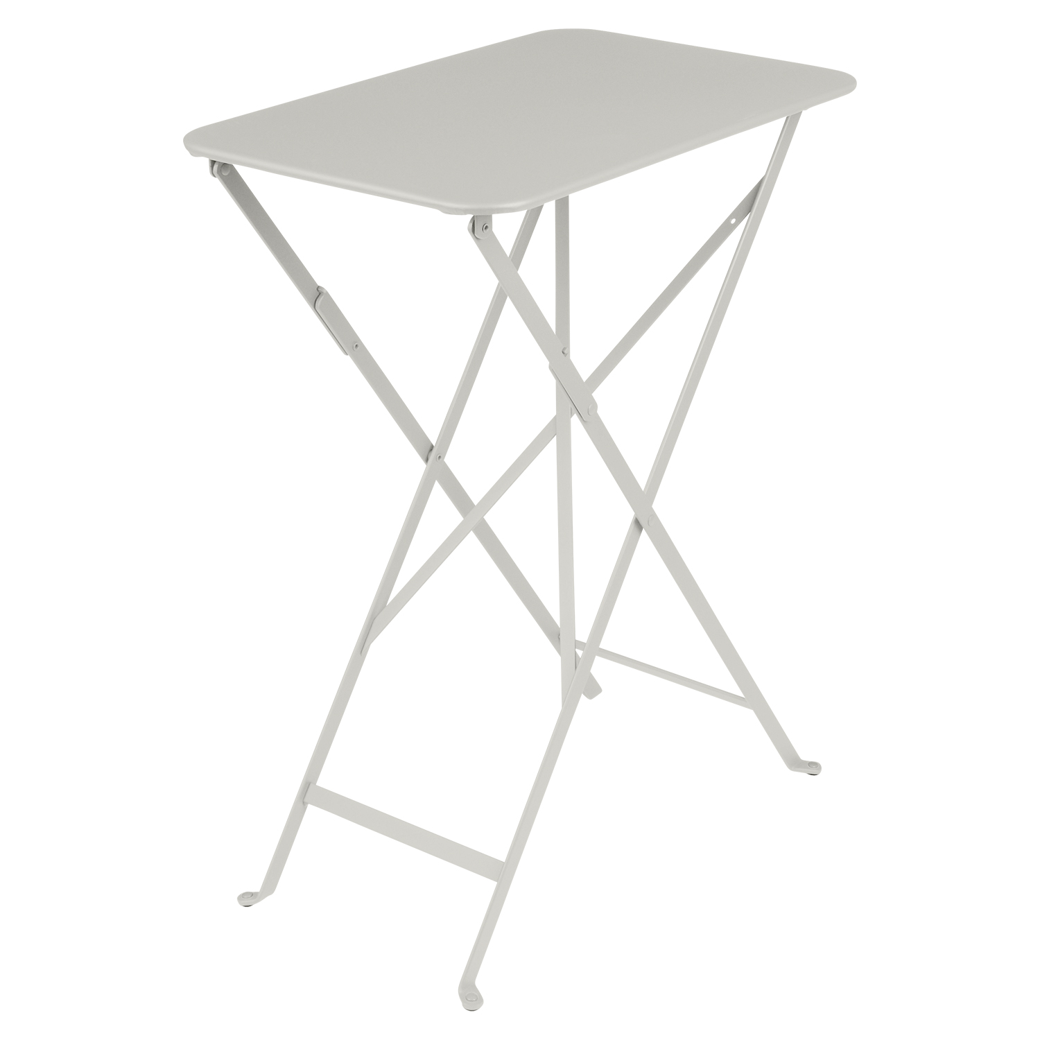 fermob bistro tisch 57x37cm lehmgrau 108743