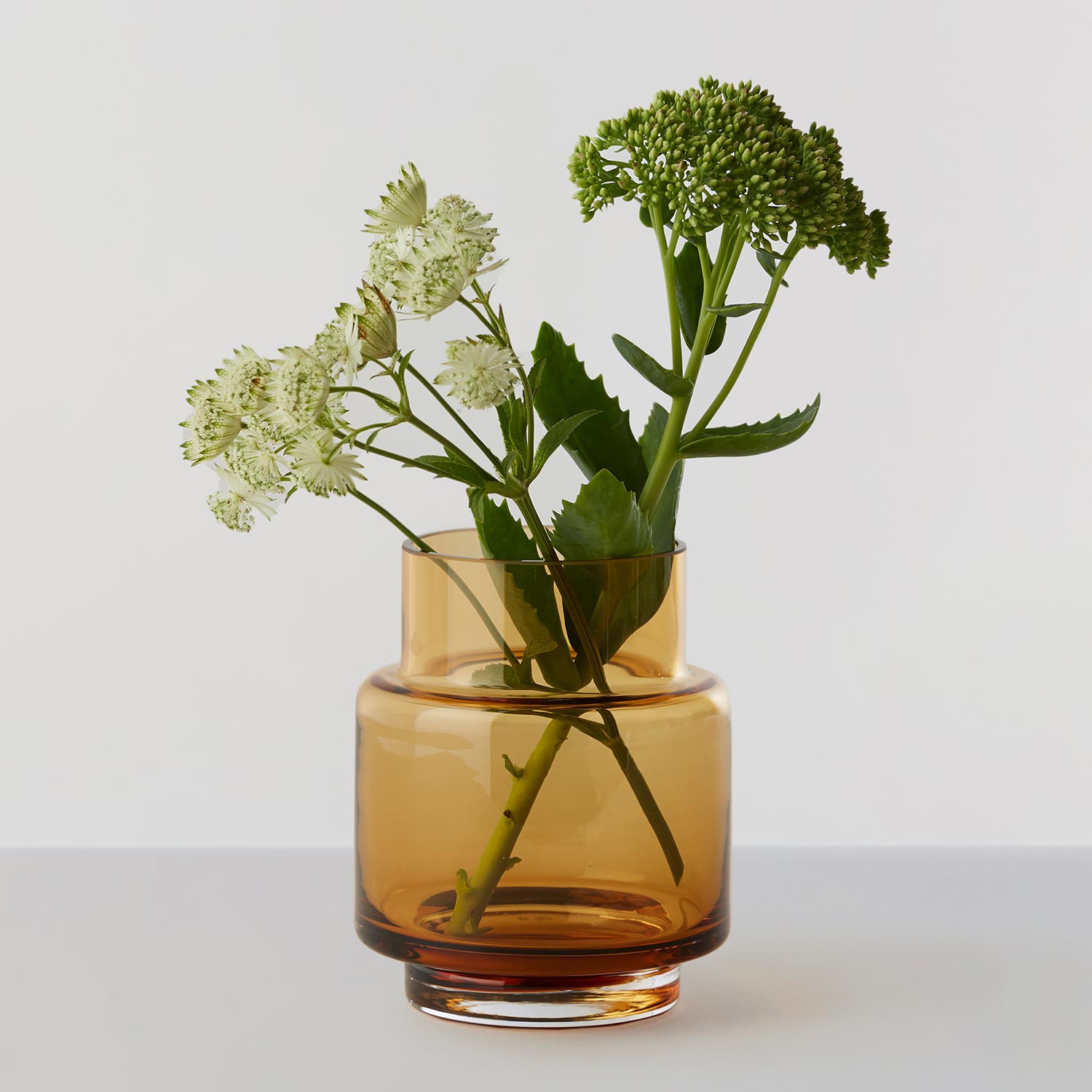 Ro Collection - Hurricane Vase No. 53 smoked grey