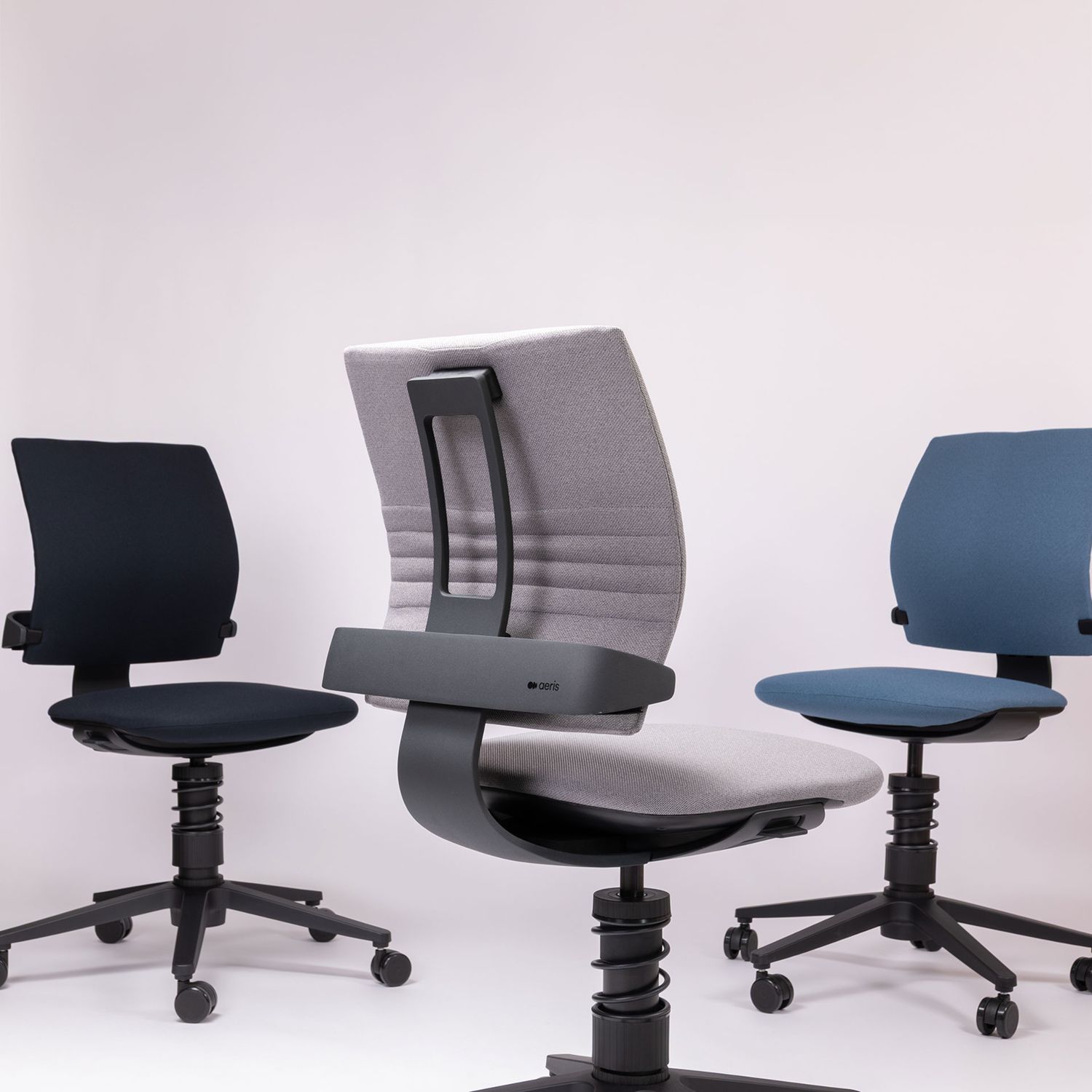Aeris - 3Dee Bürostuhl, schwarz, Comfort schwarz