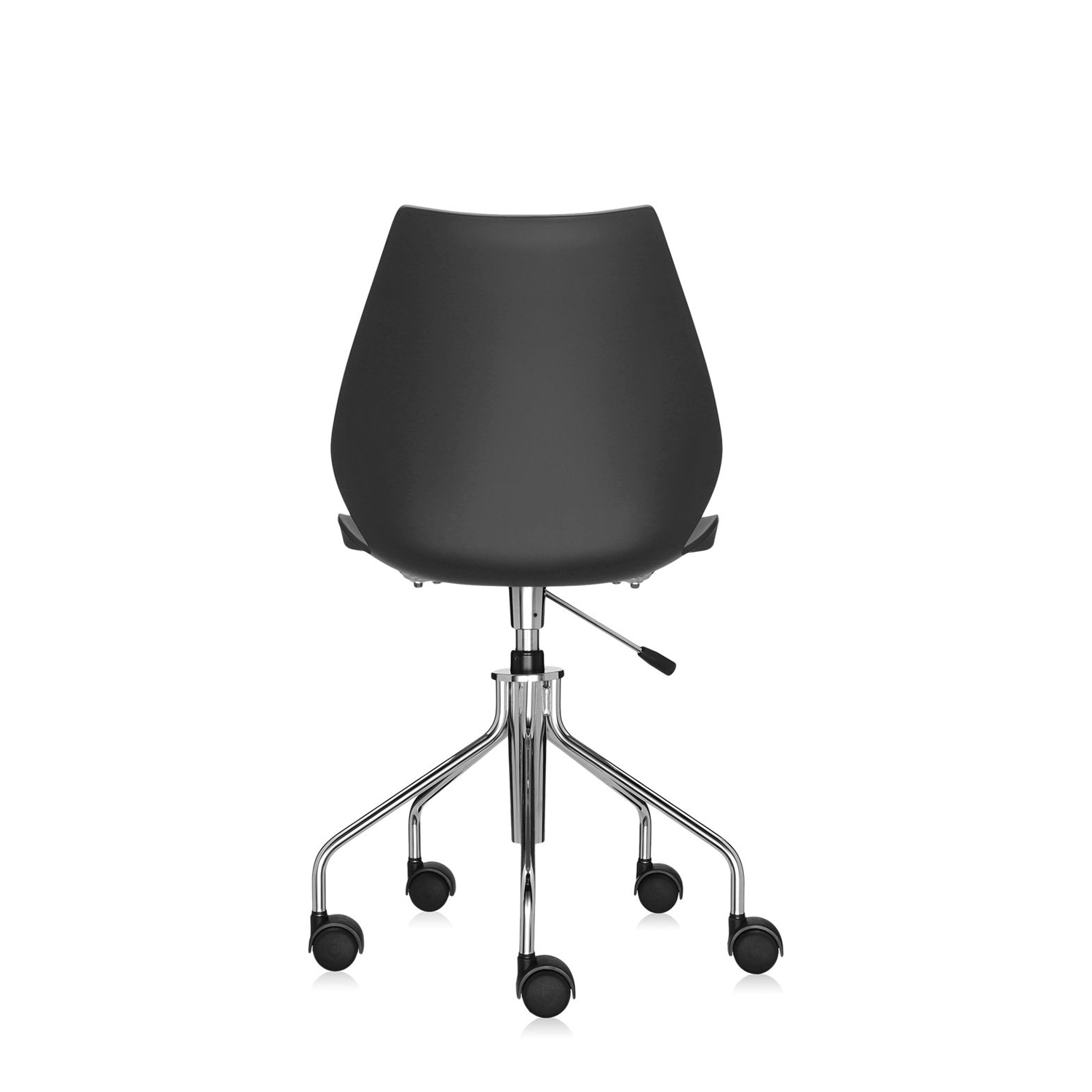 Kartell - Maui Drehstuhl purpurrot