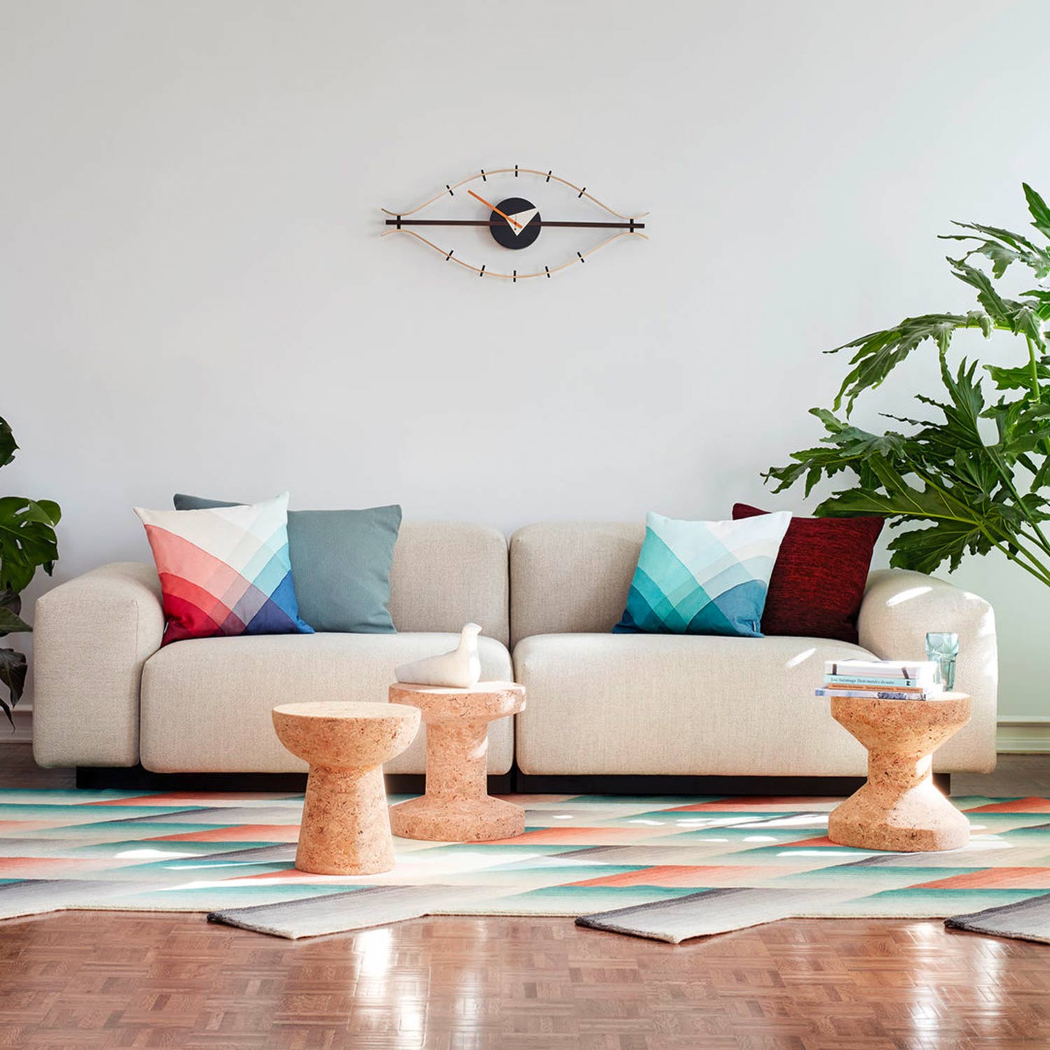 vitra cork family modell b sofa 97996