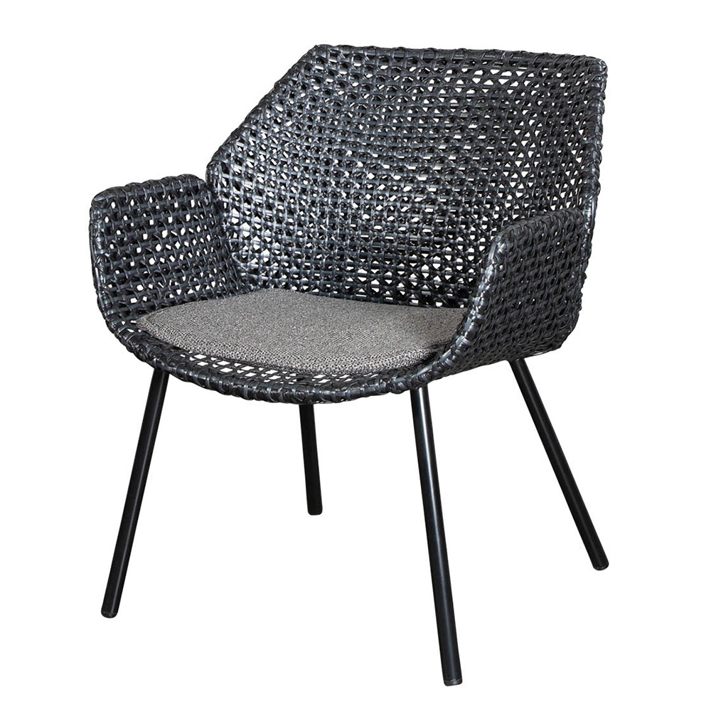 cane line vibe loungesessel wove 5407YN115 mit stuhl 98613