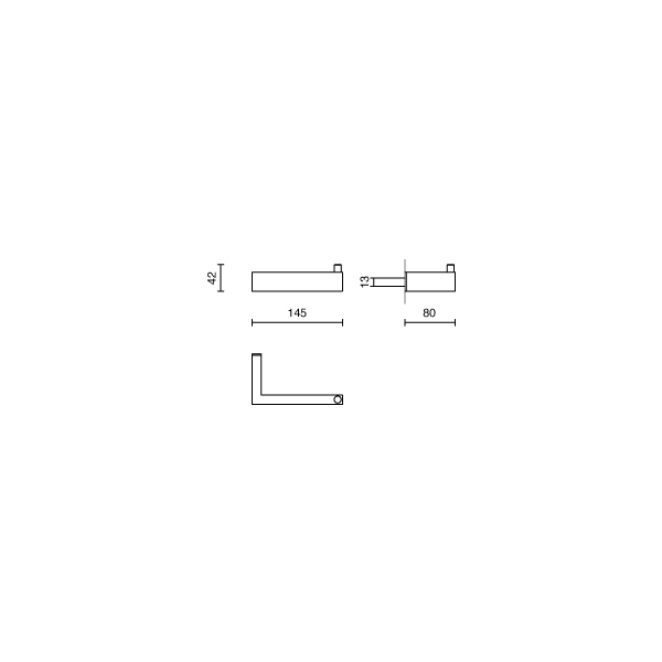 linea toilettenpapierhalter abmessungen 40043 20812
