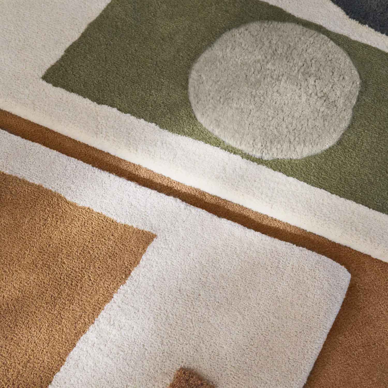 ferm LIVING Bloco Taftteppich Detail 2 104249