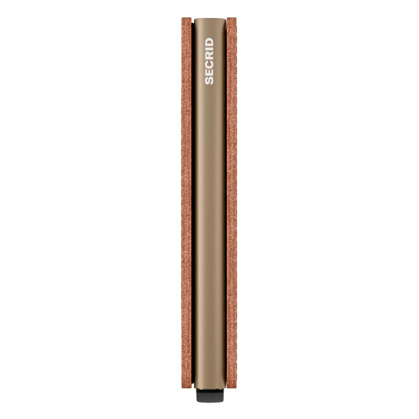 secrid slimwallet vegetable caramello sand seitlich 104904