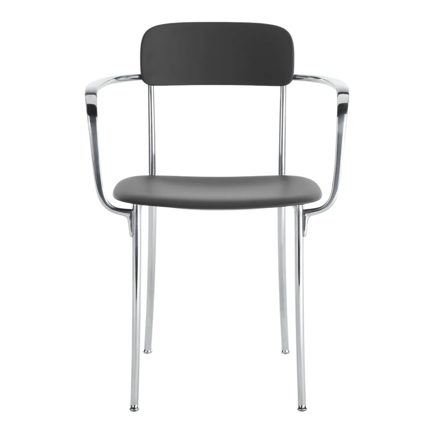 Kartell - Savoia Kleiner Sessel Aluminiumgestell