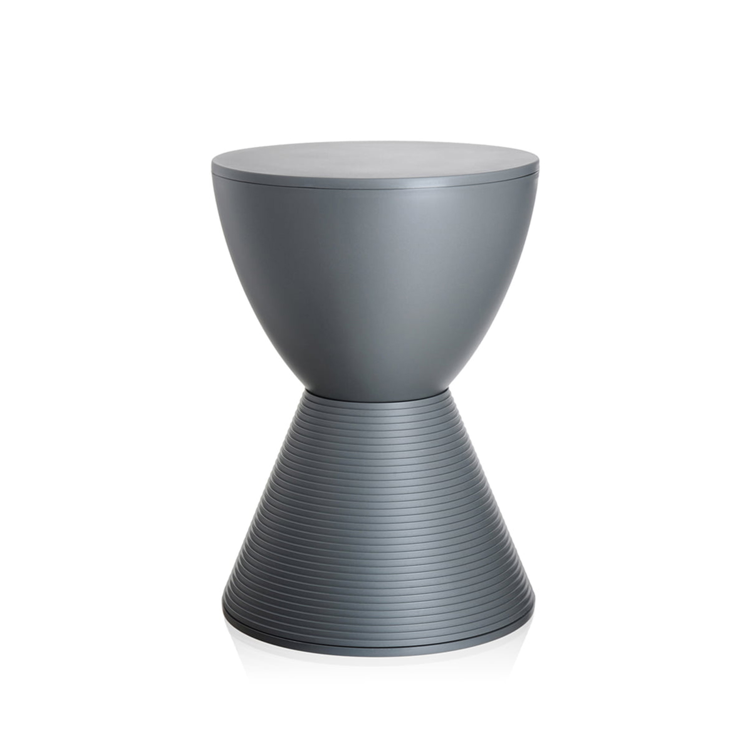 kartell prince aha hocker taubengrau 74498