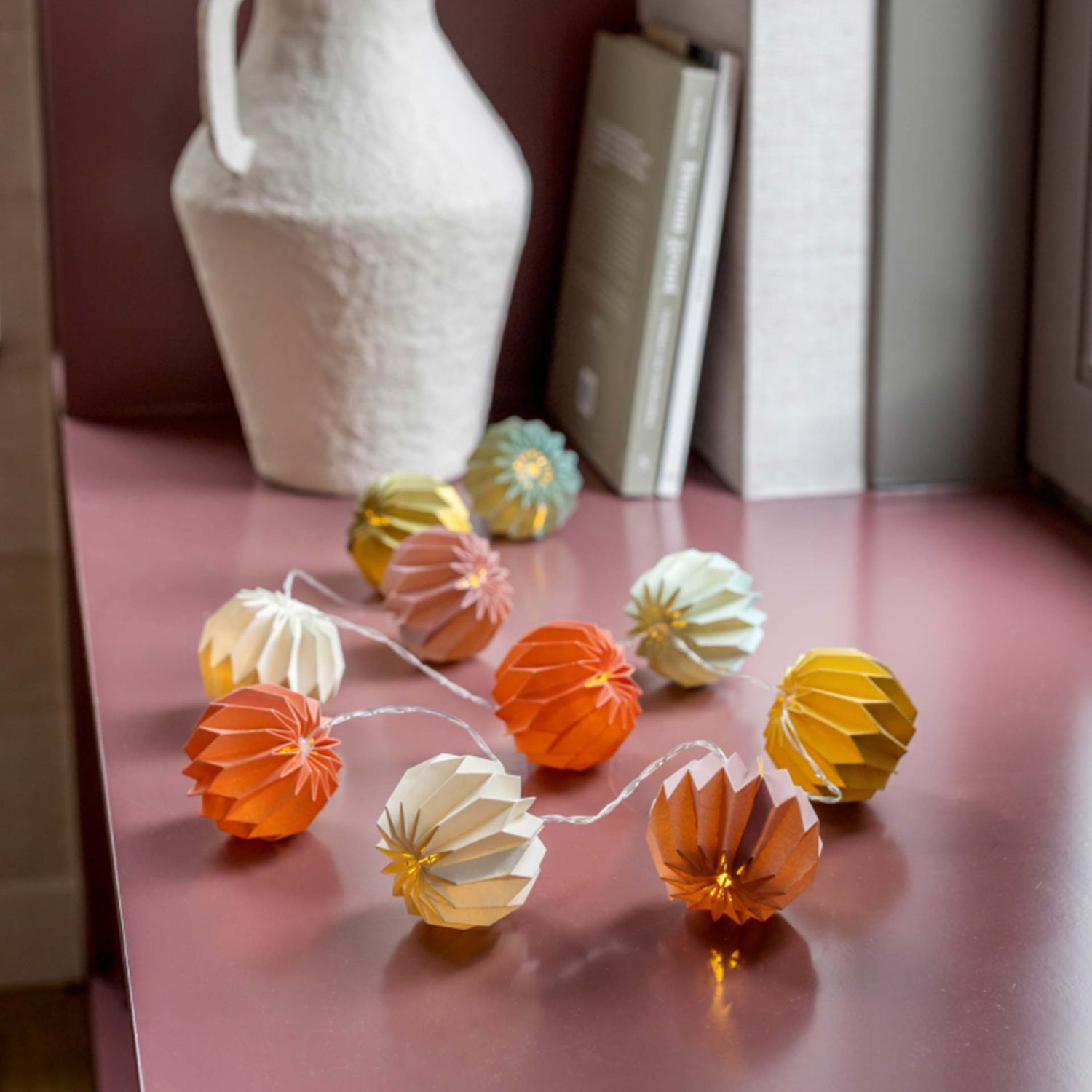 REMEMBER - Papier Lichterkette Yazz