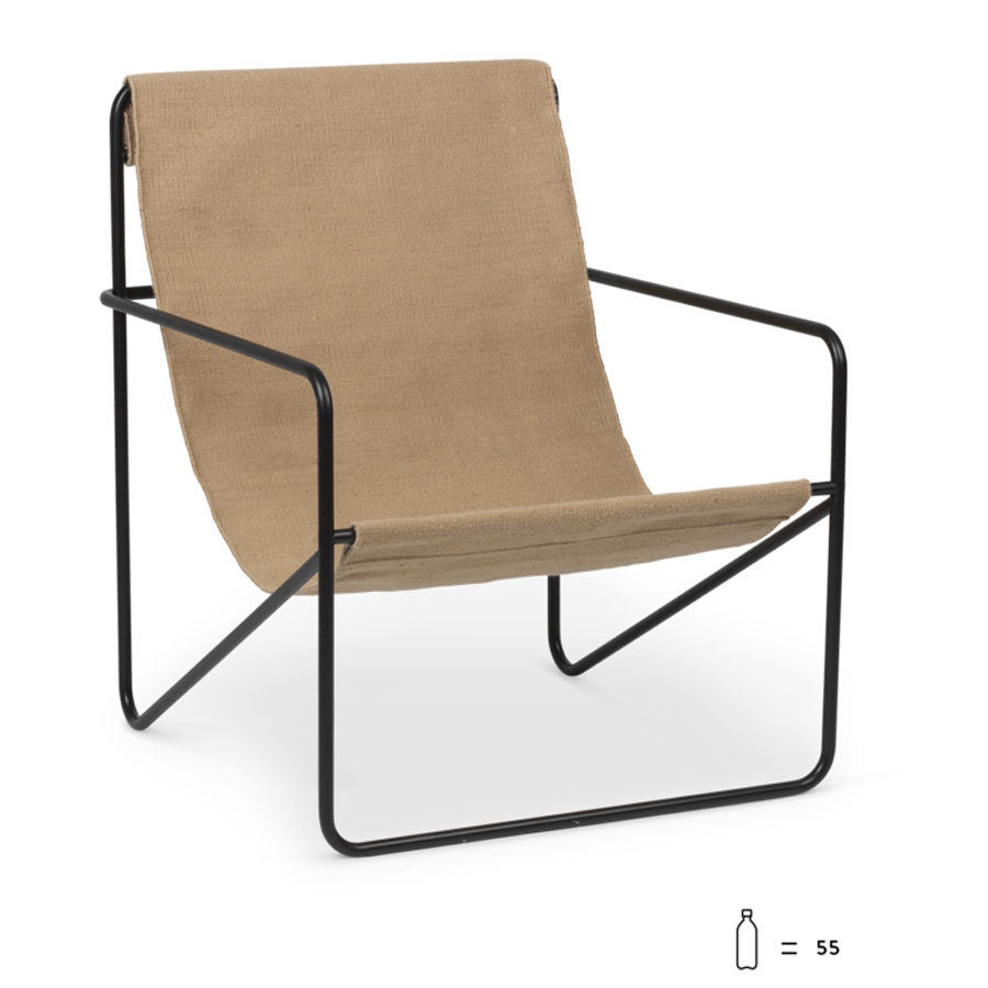fermliving desertchair blacksolid 54796