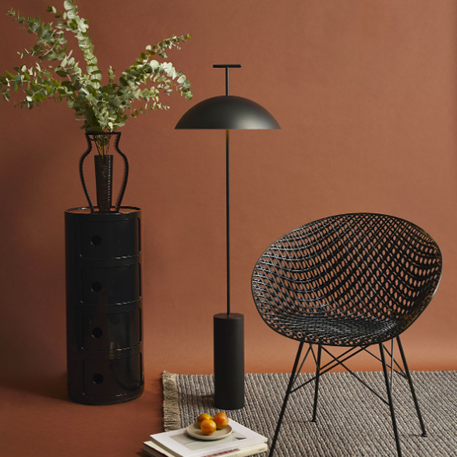 Kartell - Componibili 4985 schwarz