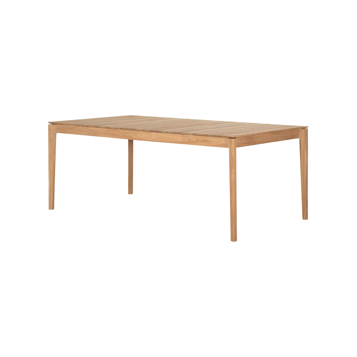 Ethnicraft - Bok ausziehbarer Tisch für draußen Teak