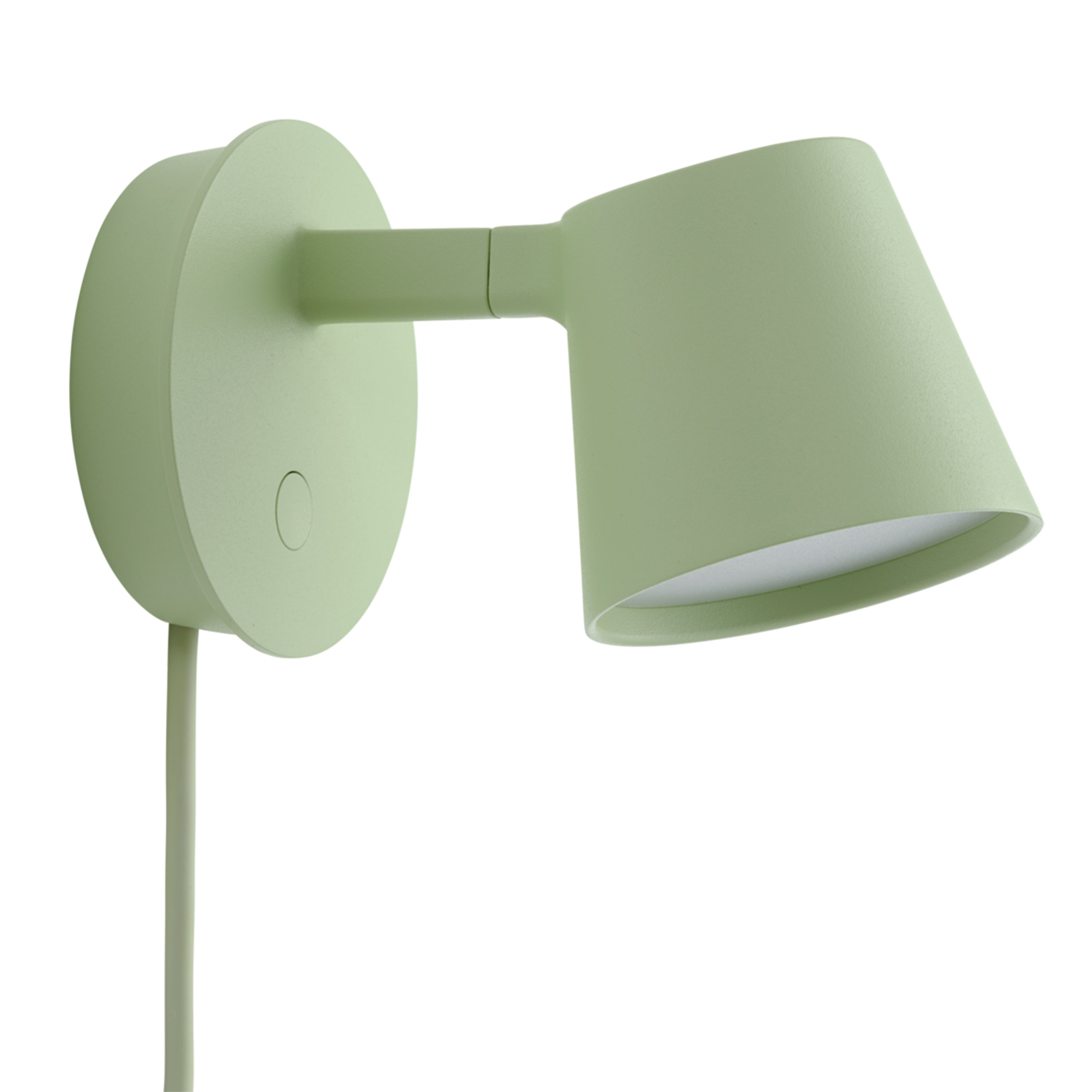 28861 en tip wall lamp light green muuto 22308 103157