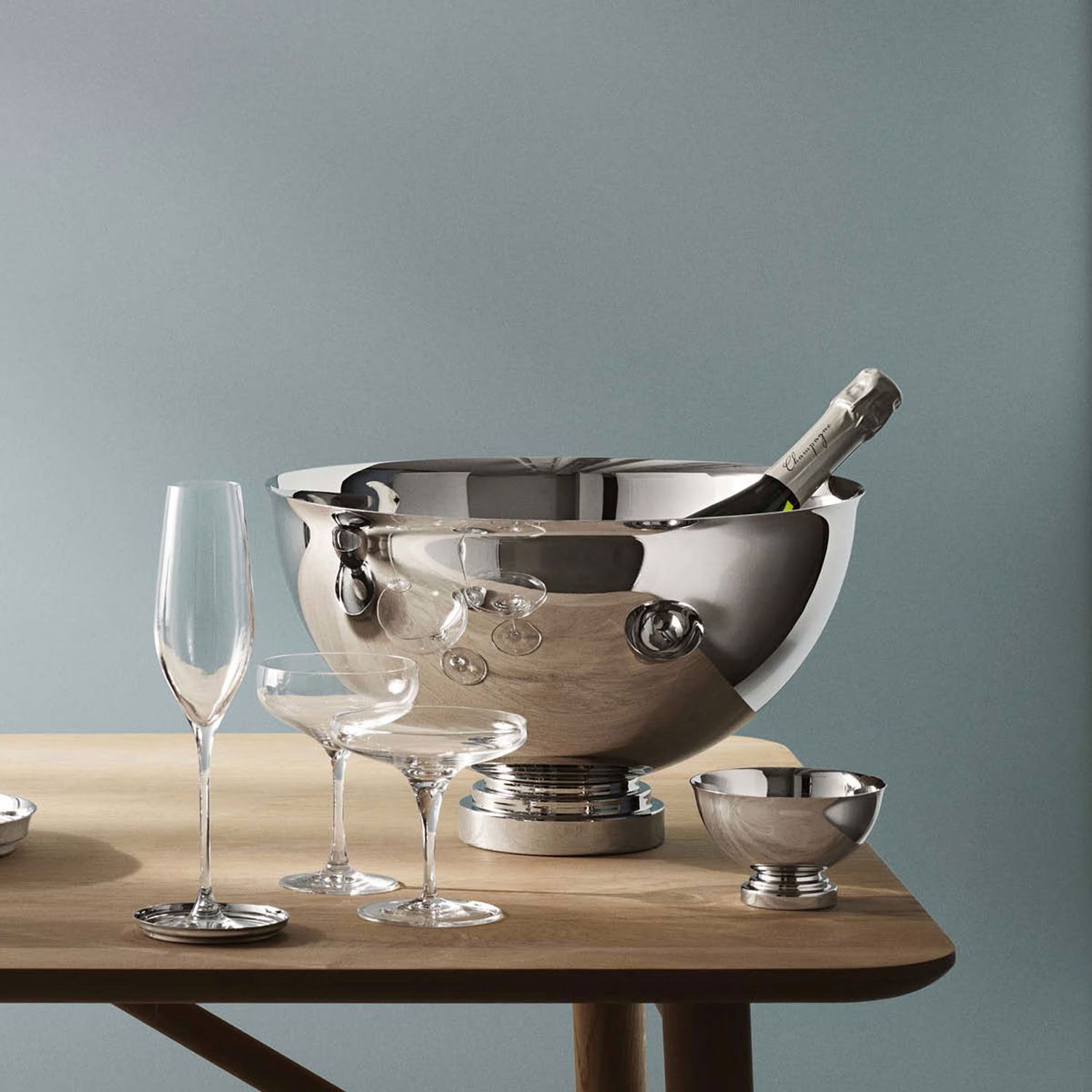Georg Jensen - Manhattan Champagner Schale
