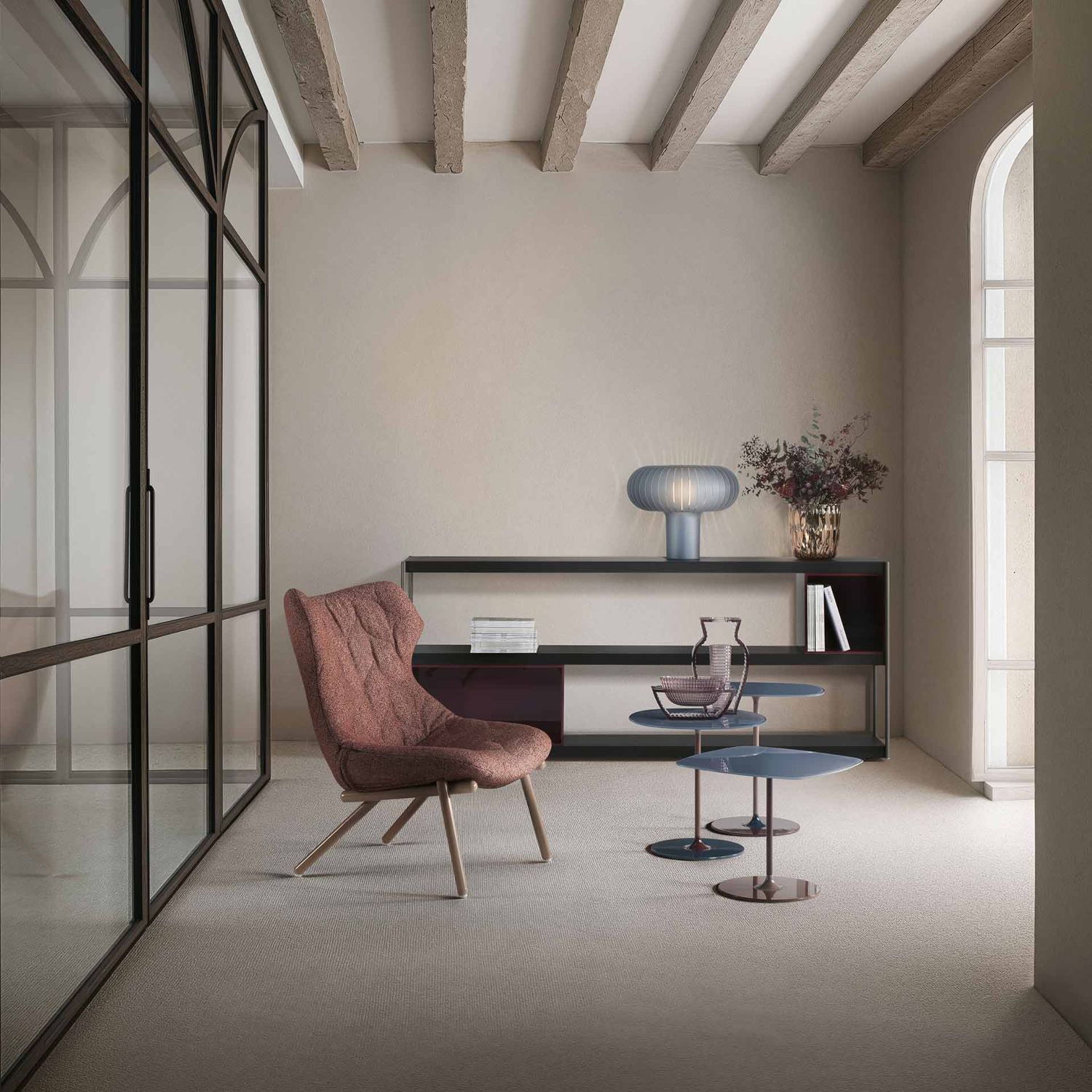 Kartell - Teresa Frozen Tischleuchte eis