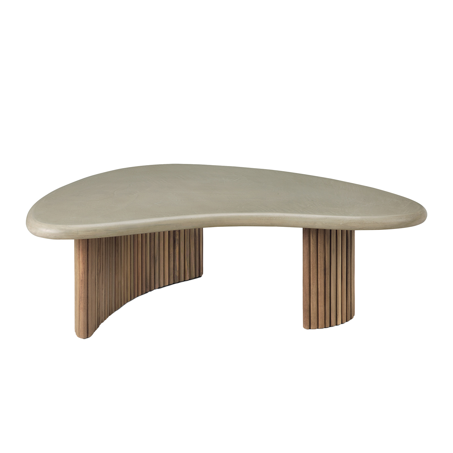 Ethnicraft - Boomerang Outdoor Couchtisch klein