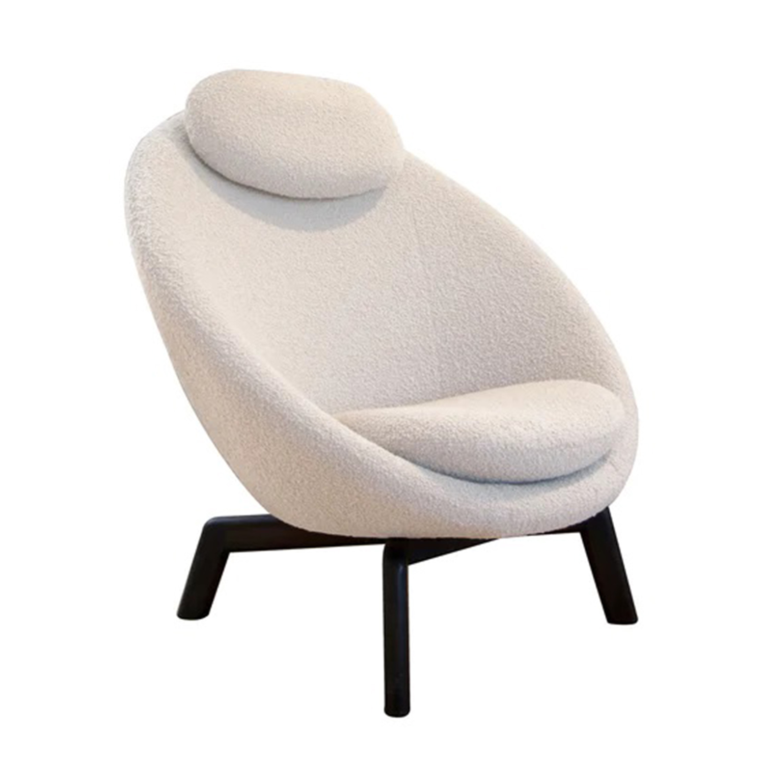 cane line pace loungesessel white scent mahagoni 97534