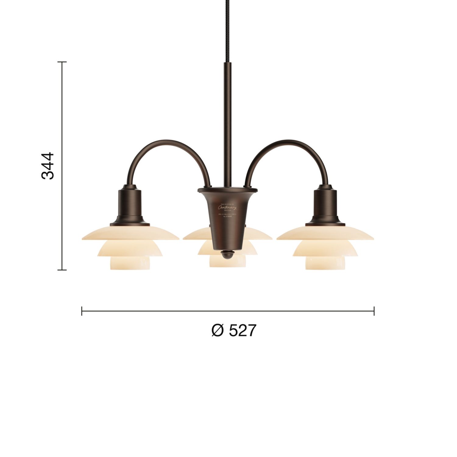 Louis Poulsen - PH 1/1 Kronleuchter Centenary Edition 3