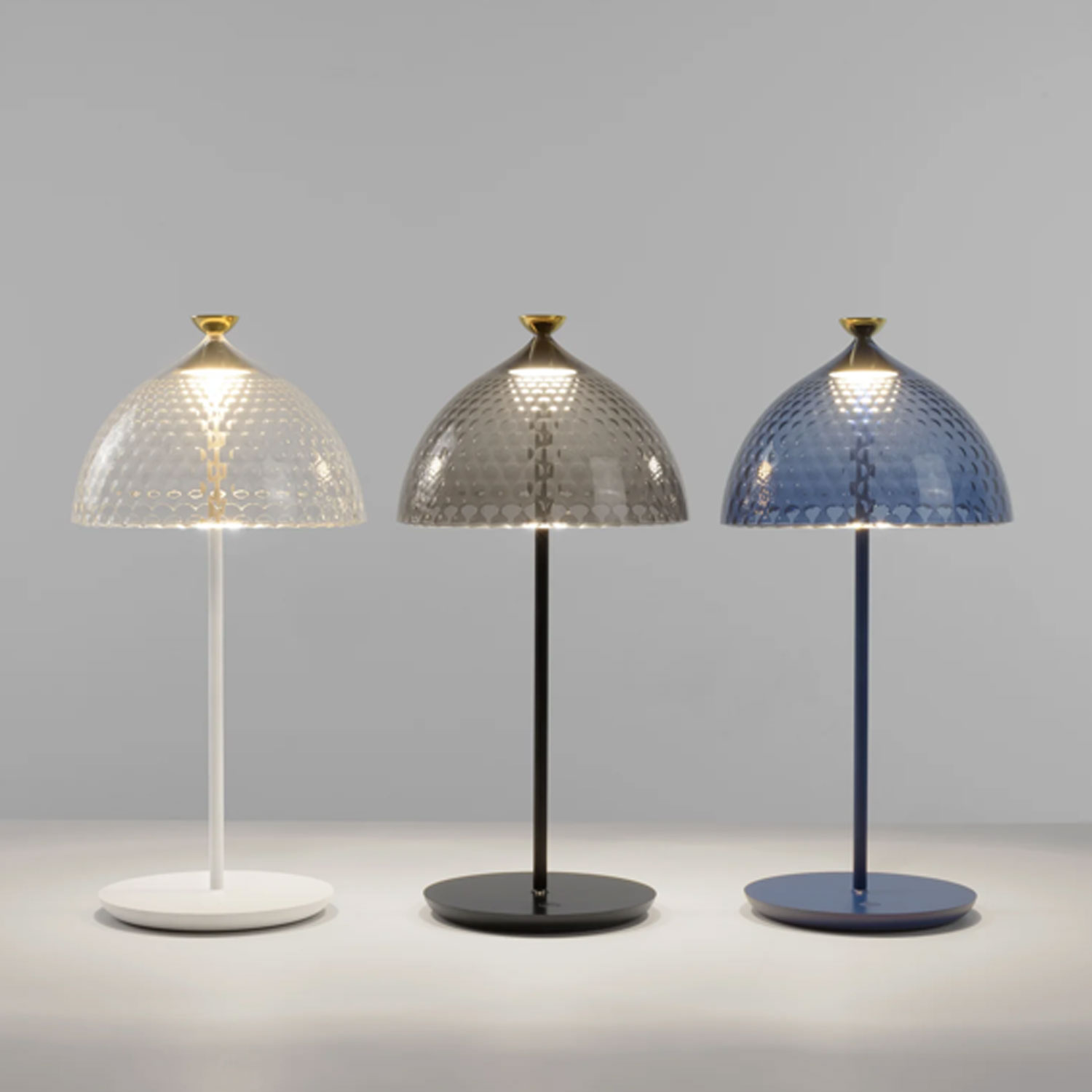 Kartell - Pumo Tischlampe blau