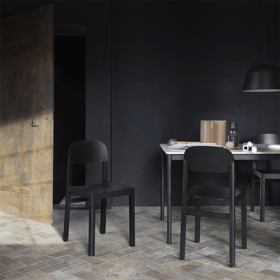 muuto base table eiche schwarz 68577