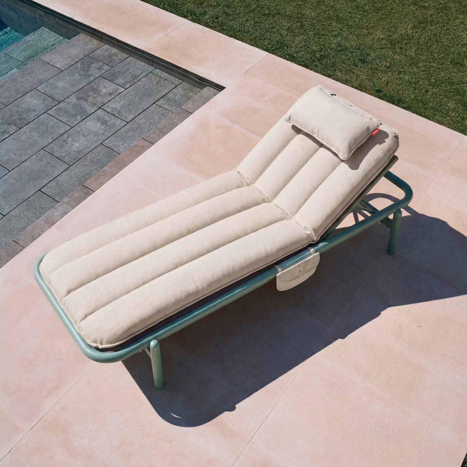 Fatboy - Sunbun Loungeliege mist green / sahara