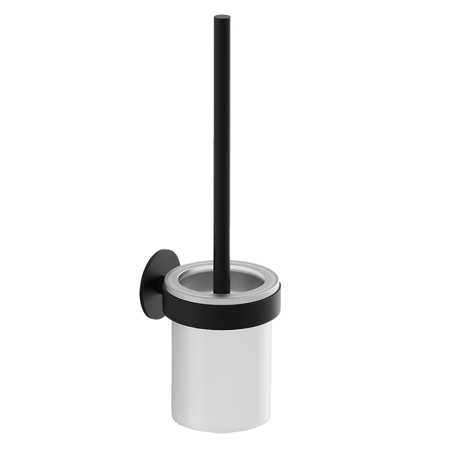 decor walther basic wand buerstenhalter BA SK WBG schwarz 0536260 92020