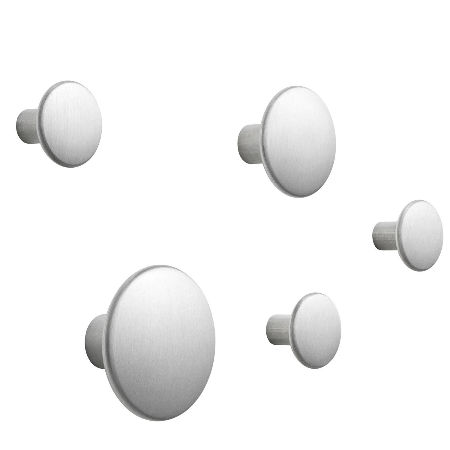 Muuto The Dots metal 5 set Alu 27697