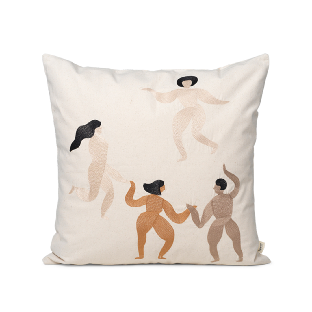 ferm living free cushion white 60664