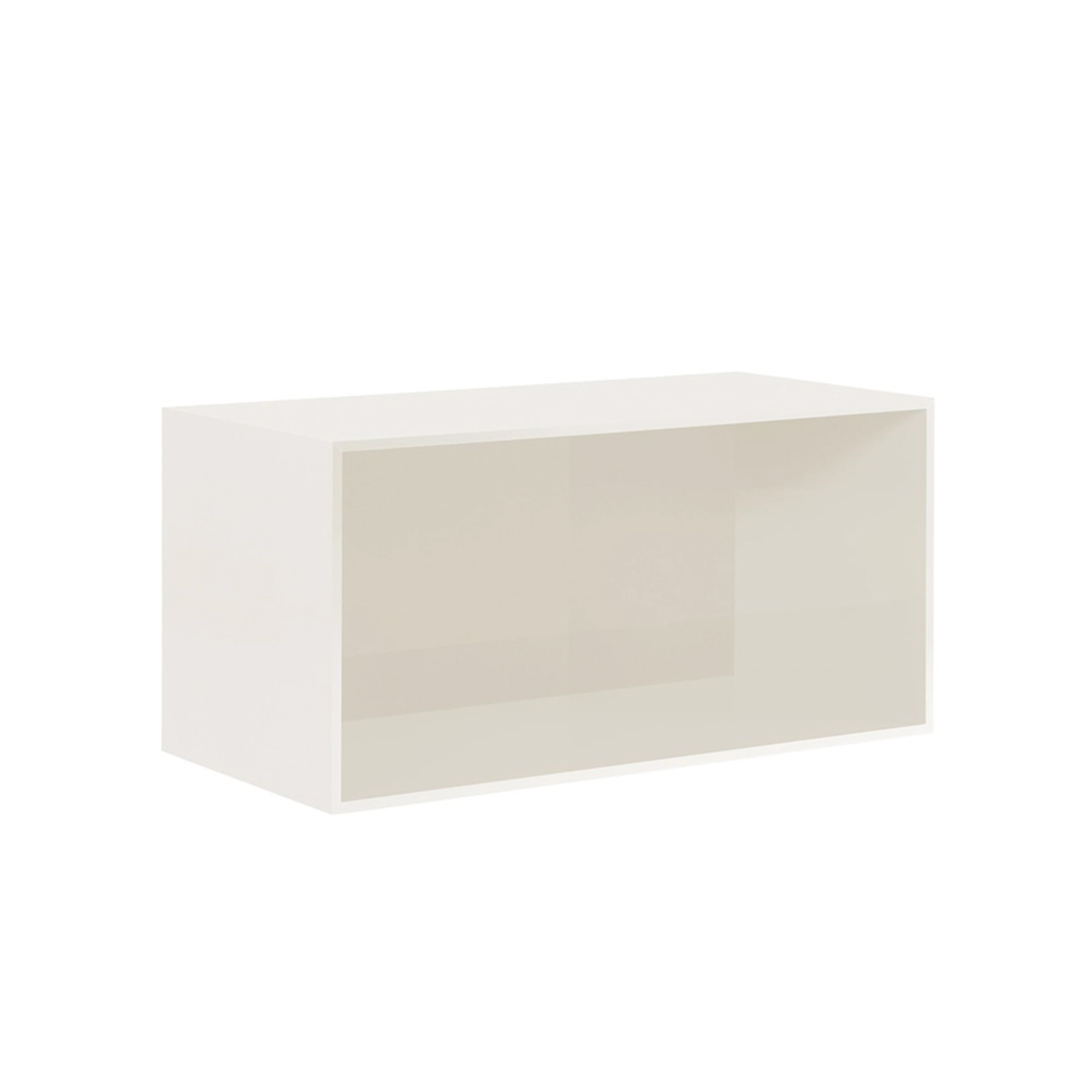 Kartell - Wisewise Box 70x35 cm elfenbein