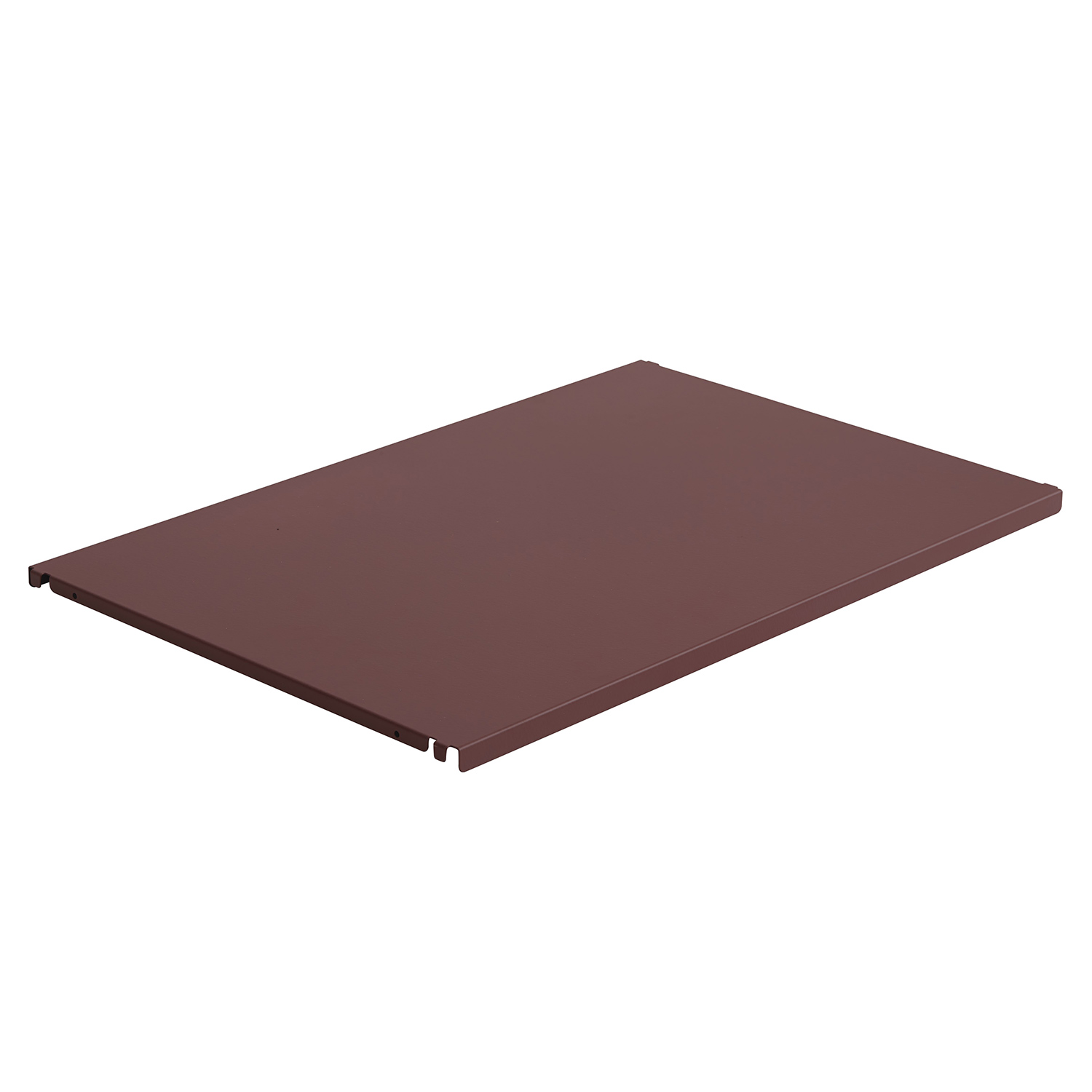 muuto enfold sideboard low shelf deep red 93825