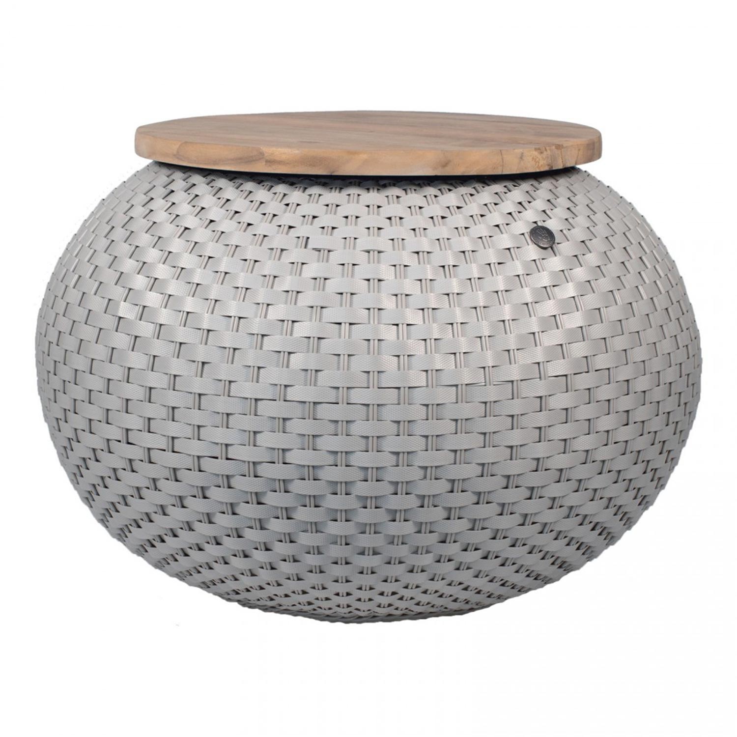 handed by halo beistelltisch flint grey 93893